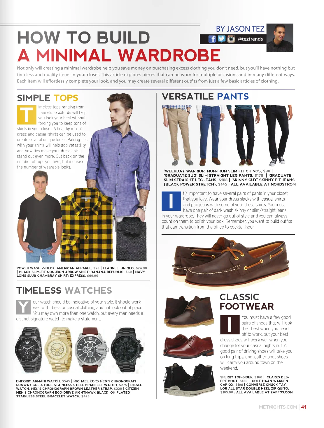How to Build a Minimal Wardrobe