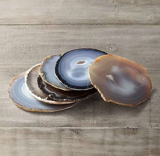 Agate Coasters (Set of 6)