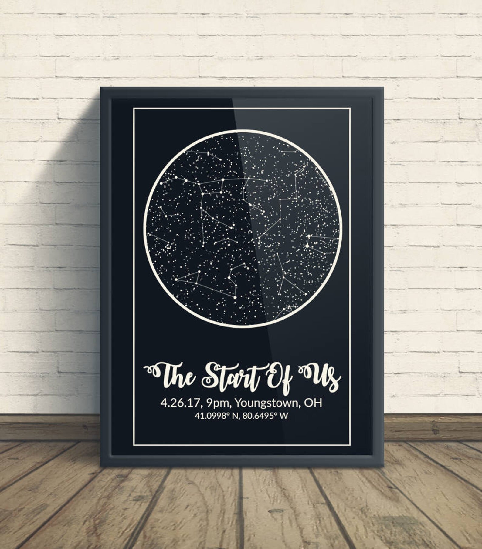 Custom Star Map Print