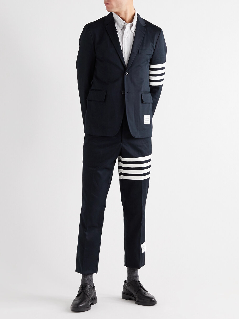 Thom Browne - Striped Twill Suit