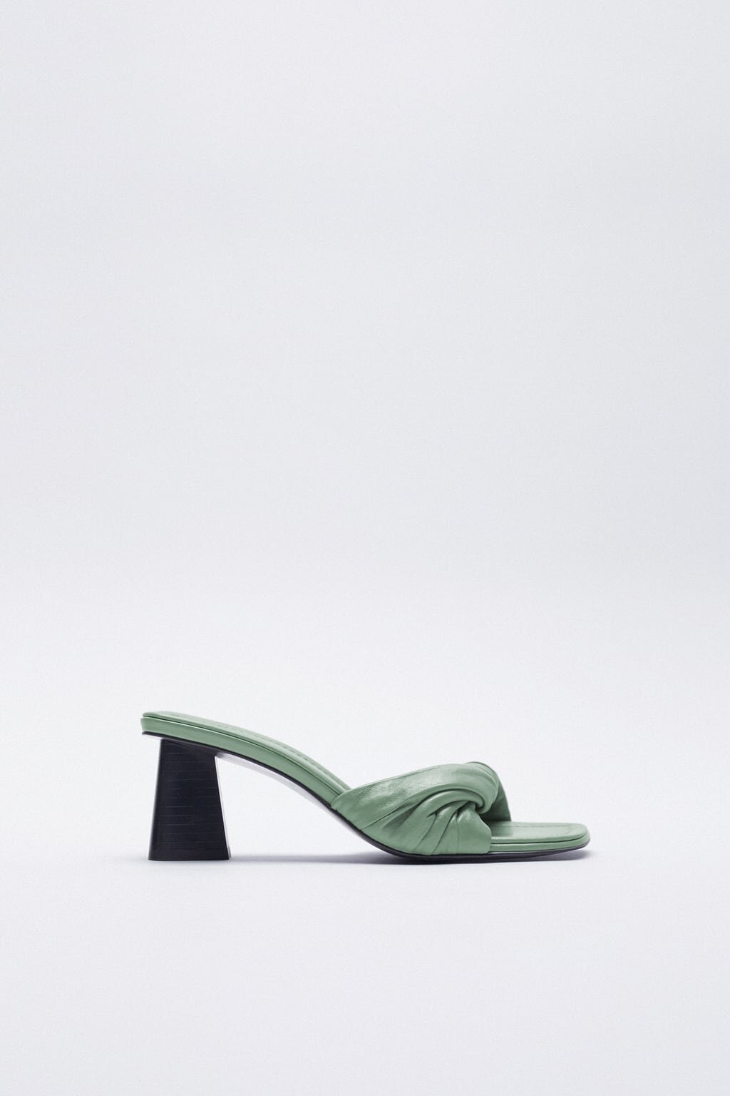 Zara - Knotted Leather Sandals