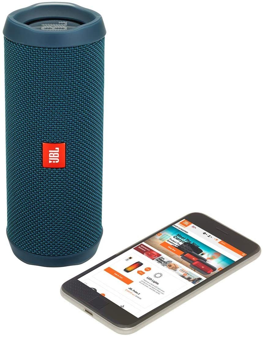 JBL - Flip 4 Waterproof Portable Bluetooth Speaker