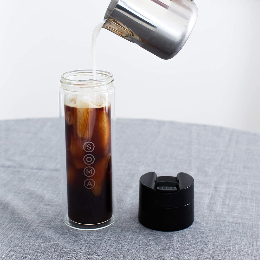 SOMA - Double Wall Glass Tea and Coffee Cold Brew Bottle