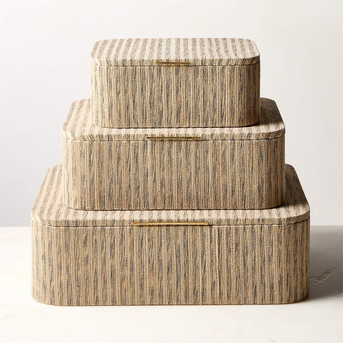 CB2 - Axton Natural Storage Boxes
