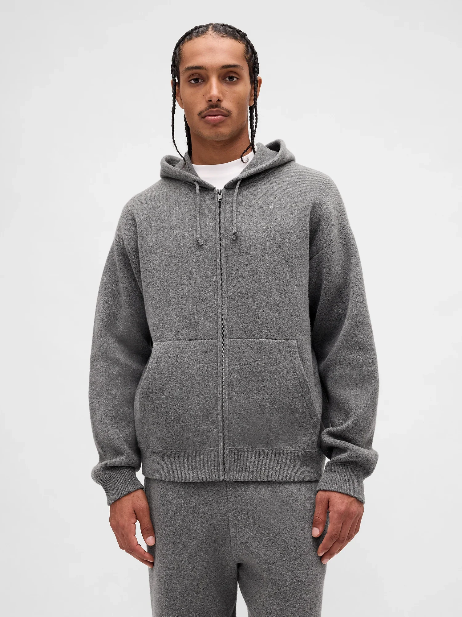 *GAP - Heavyweight CashSoft Zip Sweater Hoodie