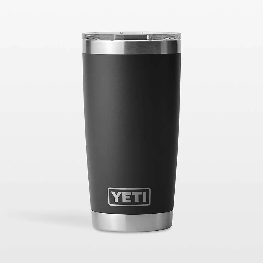 YETI - Rambler 20-Oz. Tumbler with MagSlider Lid Black