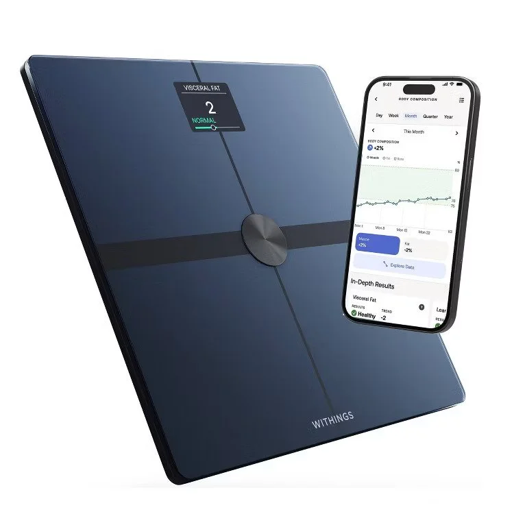 Body Smart Advanced Body Composition Smart Wi-Fi Scale - Black