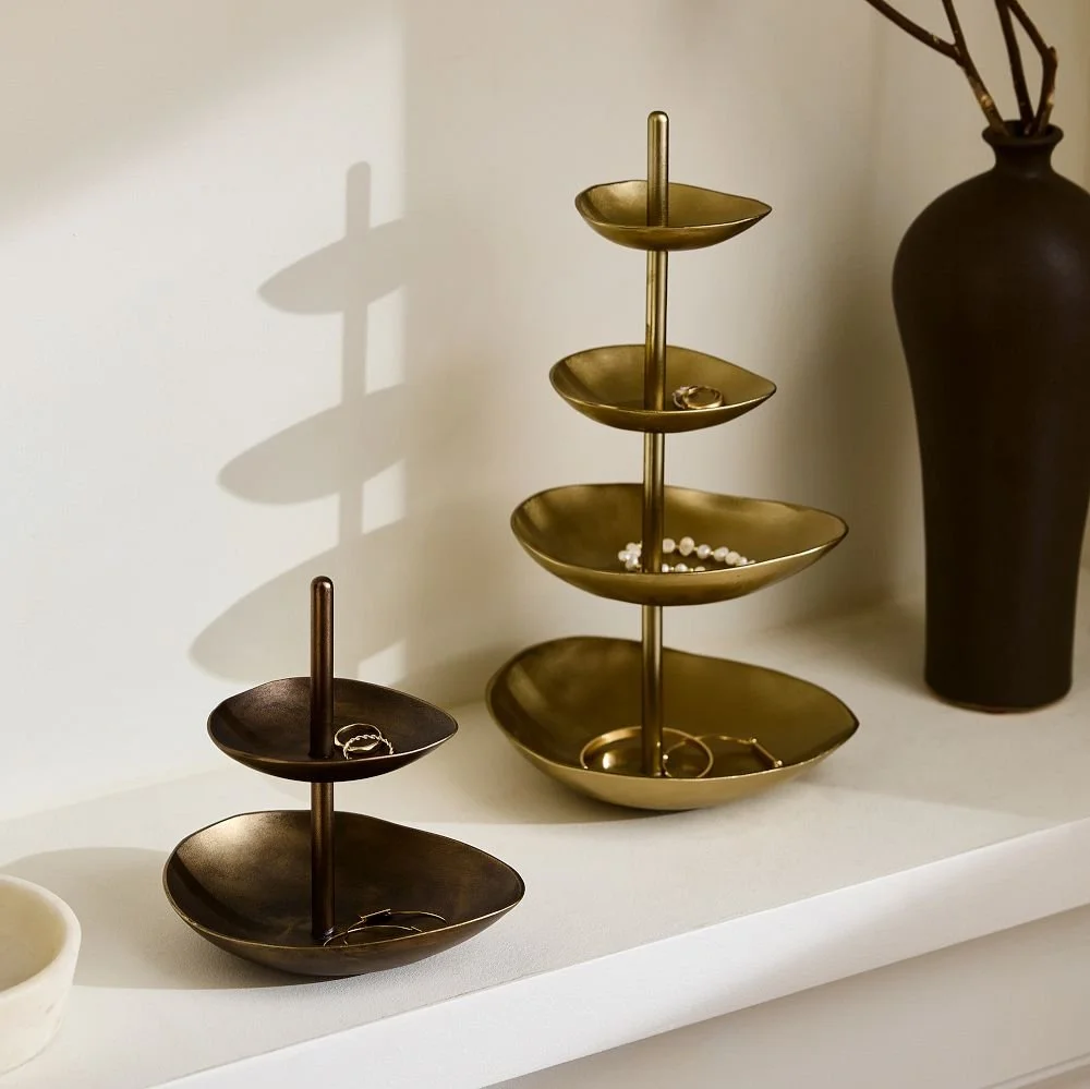 West Elm - Organic Metal Jewelry Storage Tower