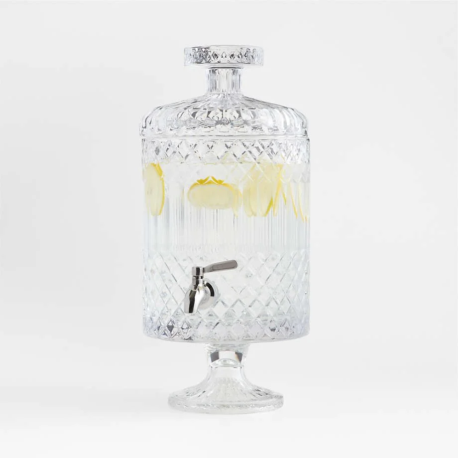 Hatch - 1.6-Gallon Glass Drink Dispenser