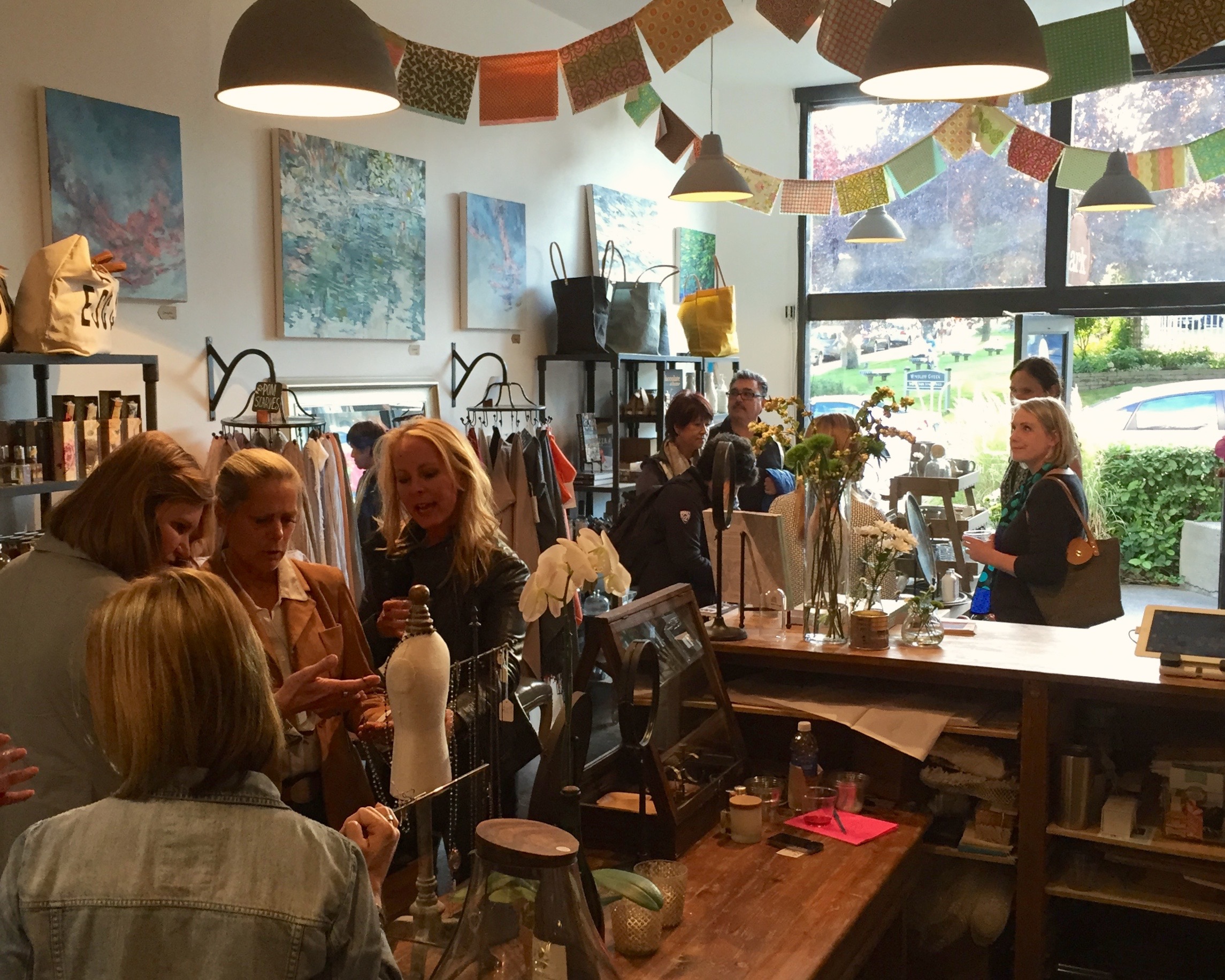 Bainbridge Island First Friday Art Walk at Lark, September 4, 2015