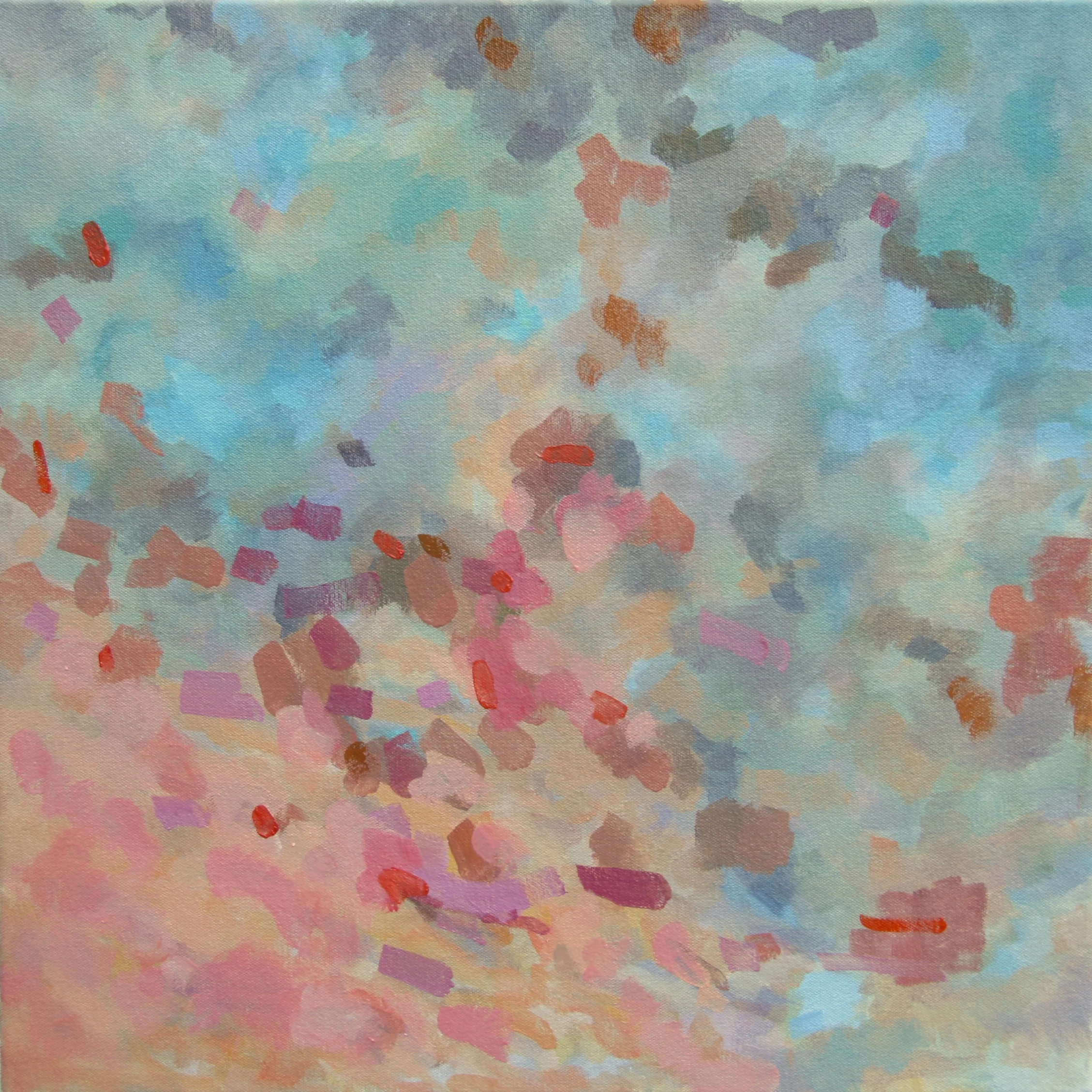 Morning, 20" x 20", water soluble oil on canvas