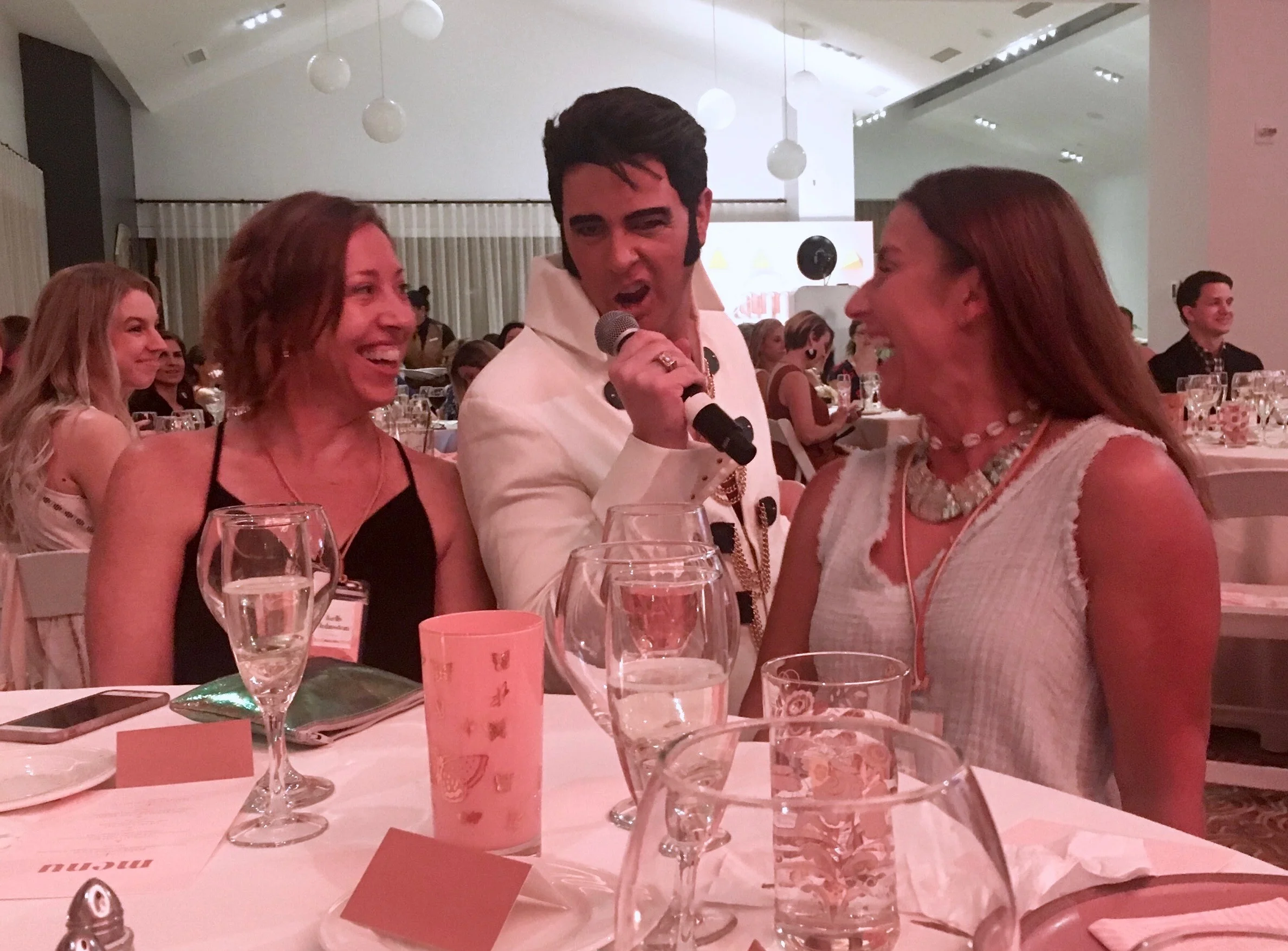 Elvis was in the building.