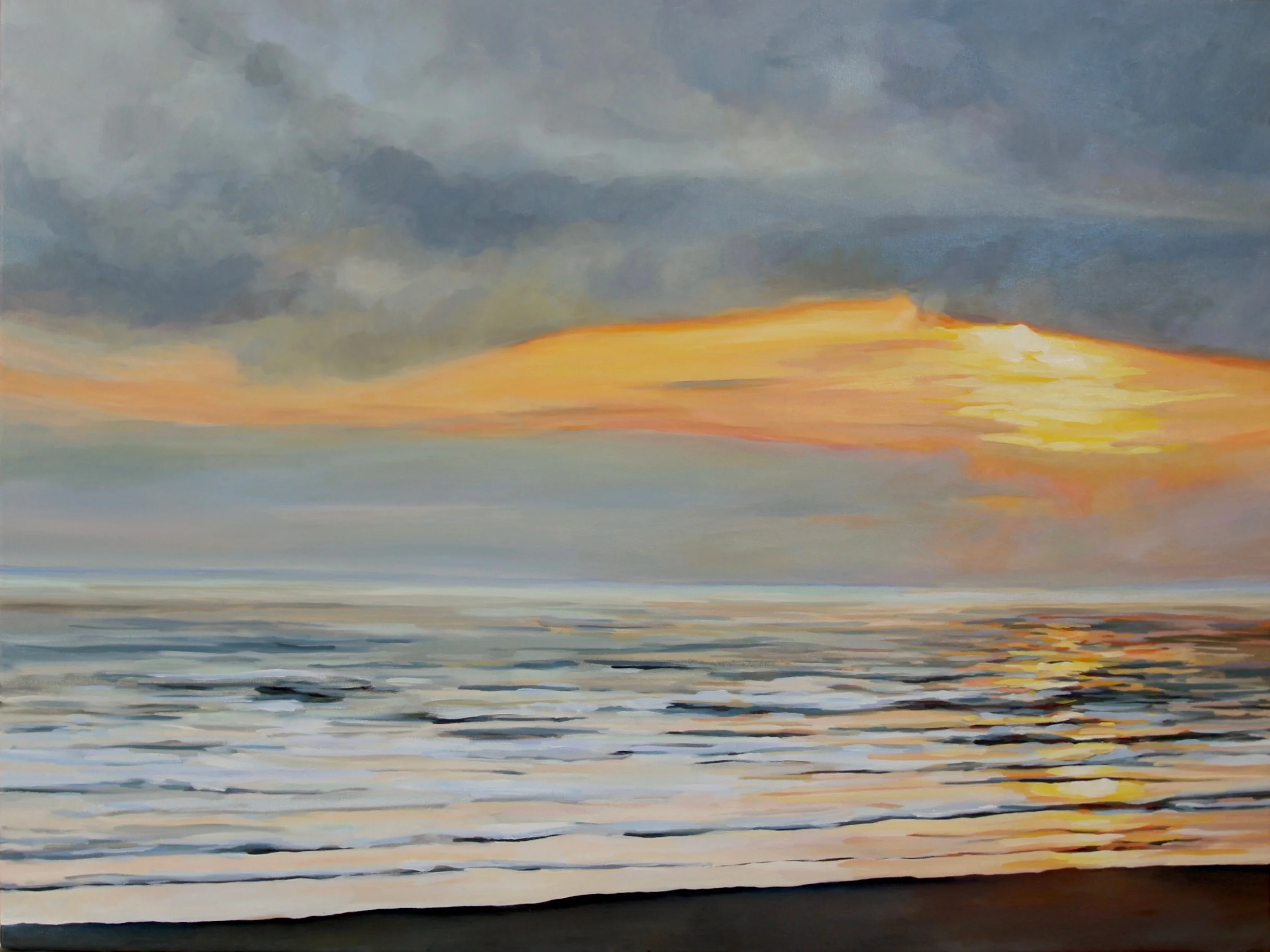 ‘Curtain Call’ , 30” x 40”, water soluble oil on canvas