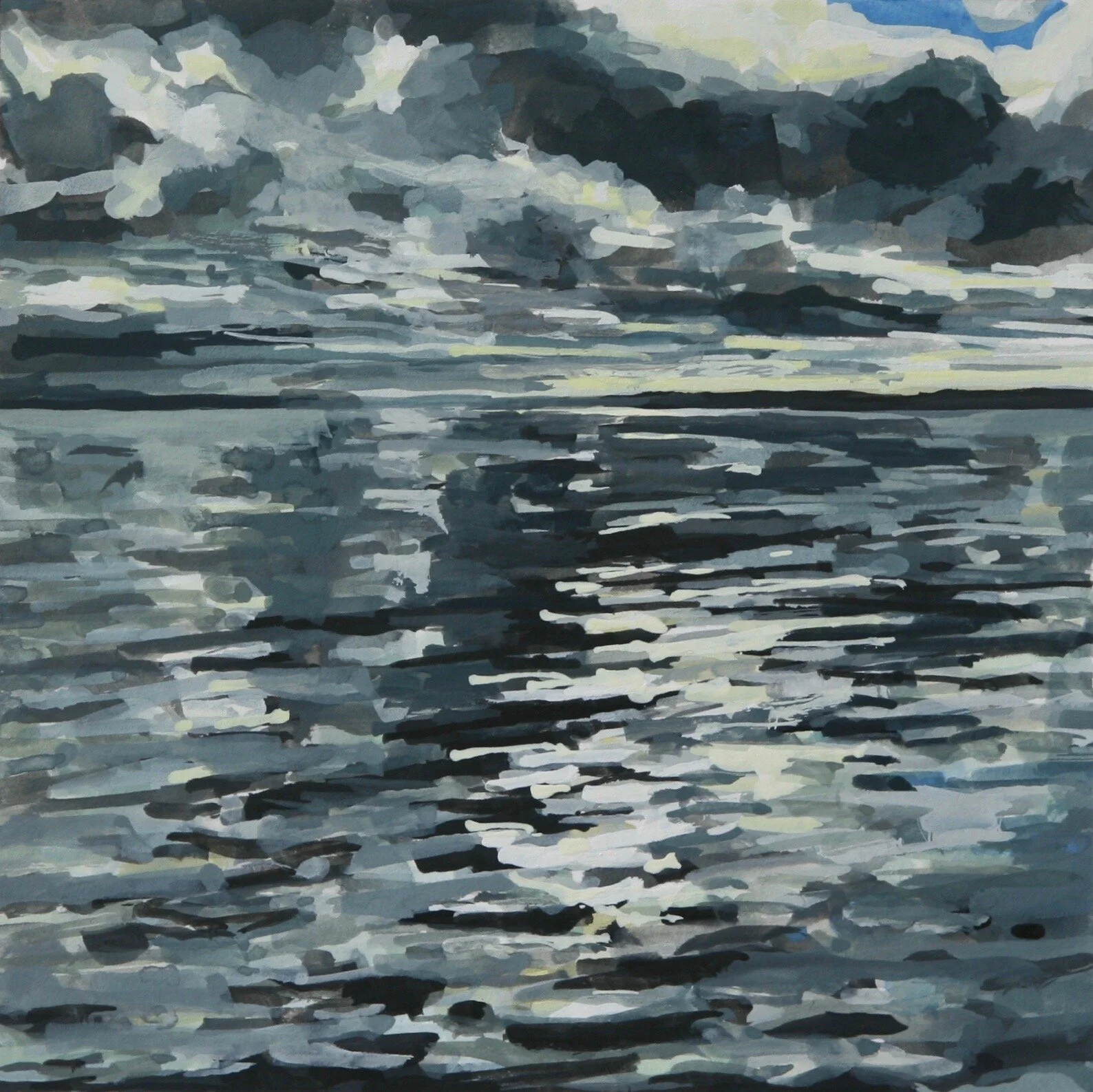 ‘Leaden Sky’20194” x 4”gouache on papersold