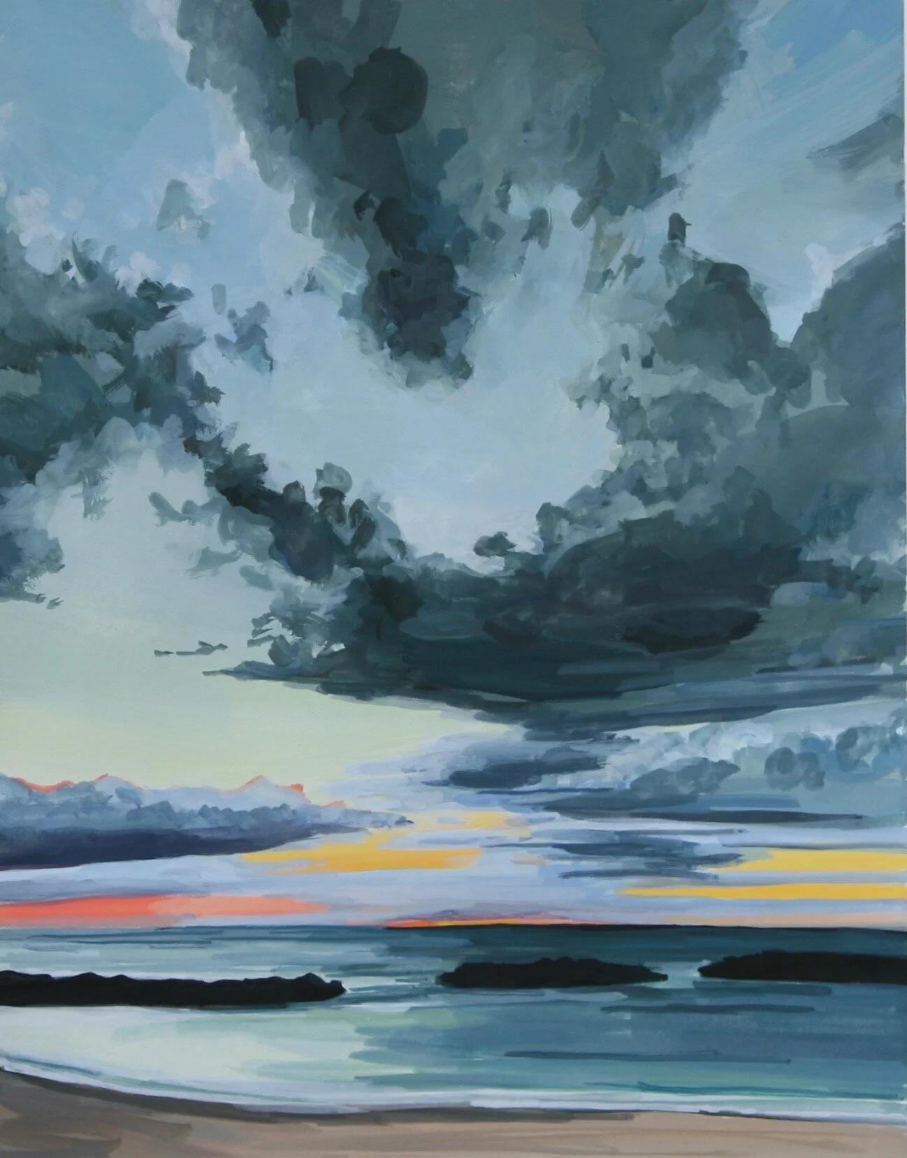 ‘Tail End’20198” x 10”gouache on papersold