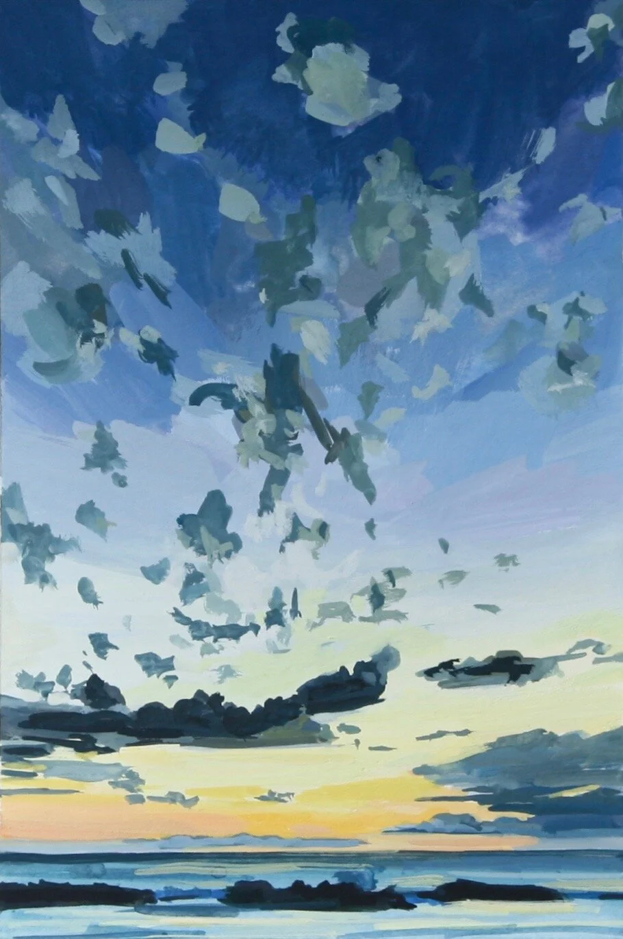 ‘Magic Hour’20194” x 6”gouache on papersold