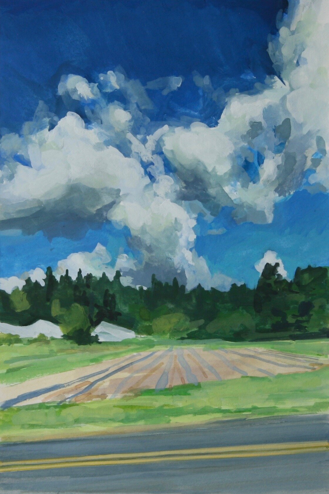 ‘Weaver & Wyatt’20194” x 6”gouache on papersold