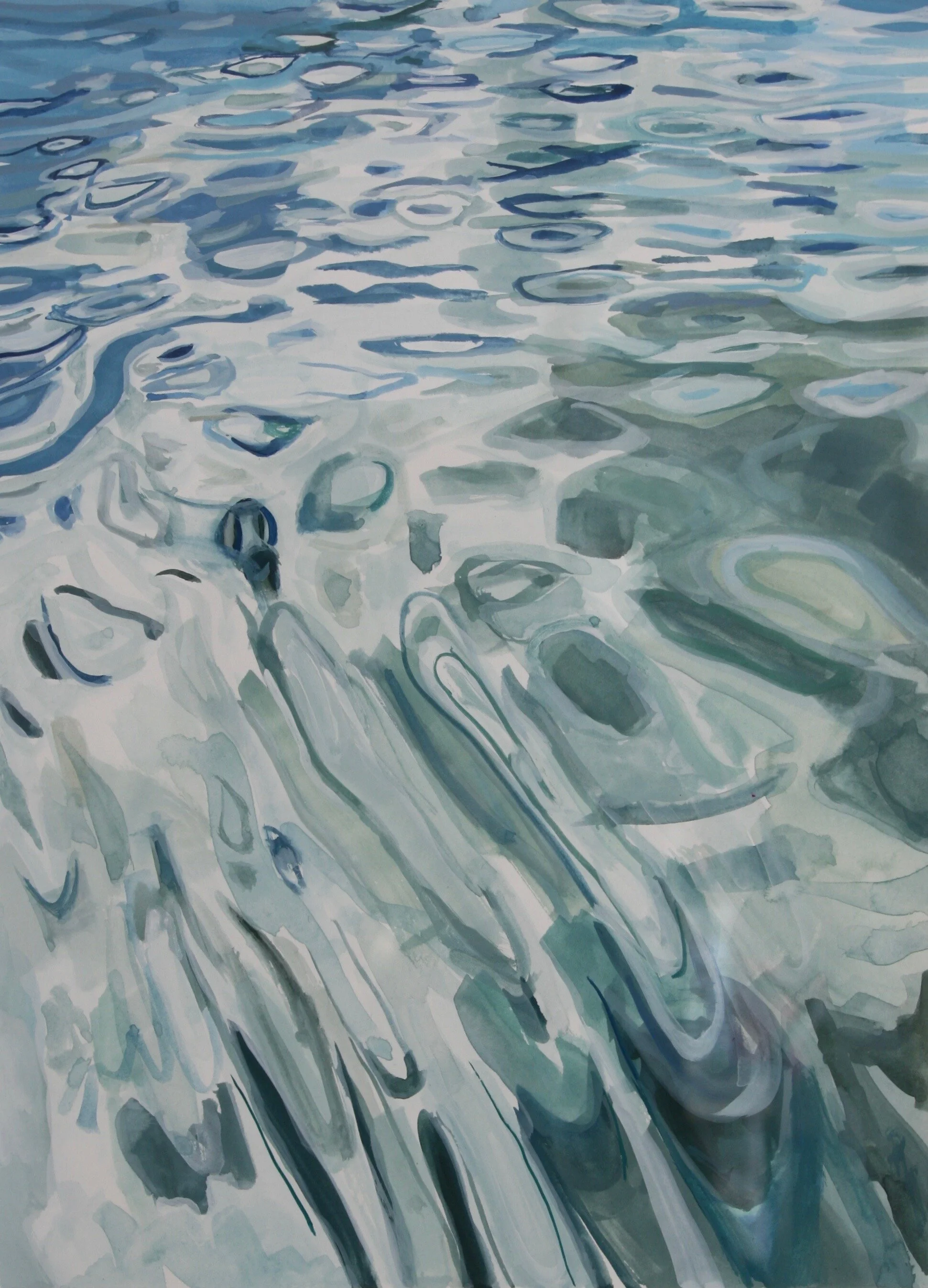 ‘Slip II’20189” x 12”gouache on papersold