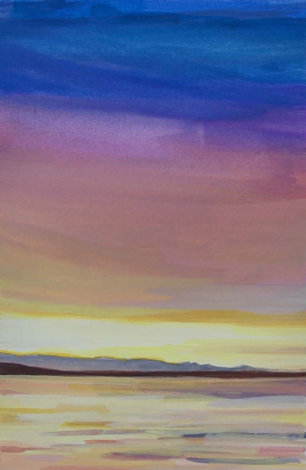 ‘Radiance’ 2018 6” x 8” gouache on paper sold