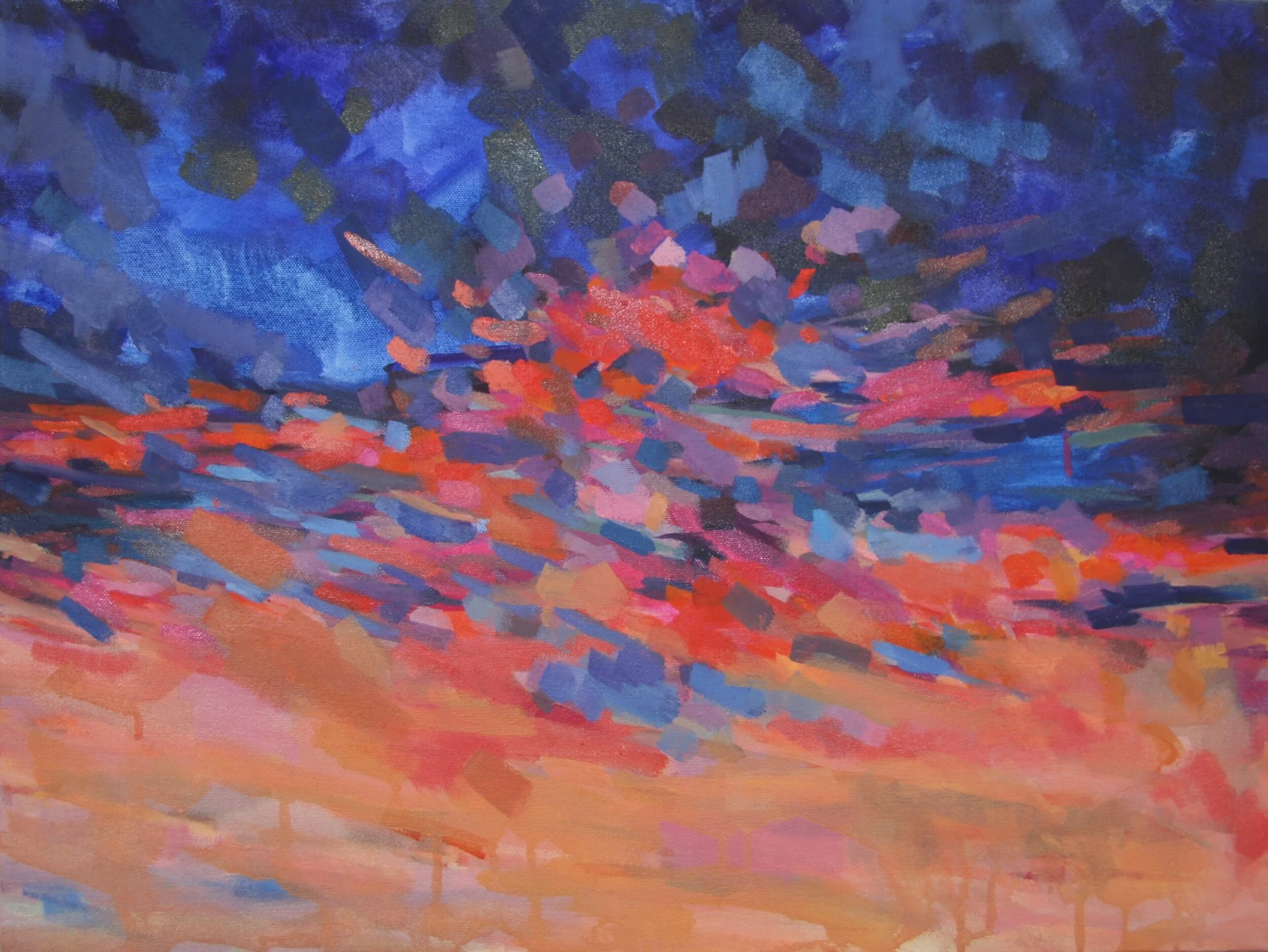 ‘Ablaze’201524” x 18”water soluble oil on canvassold