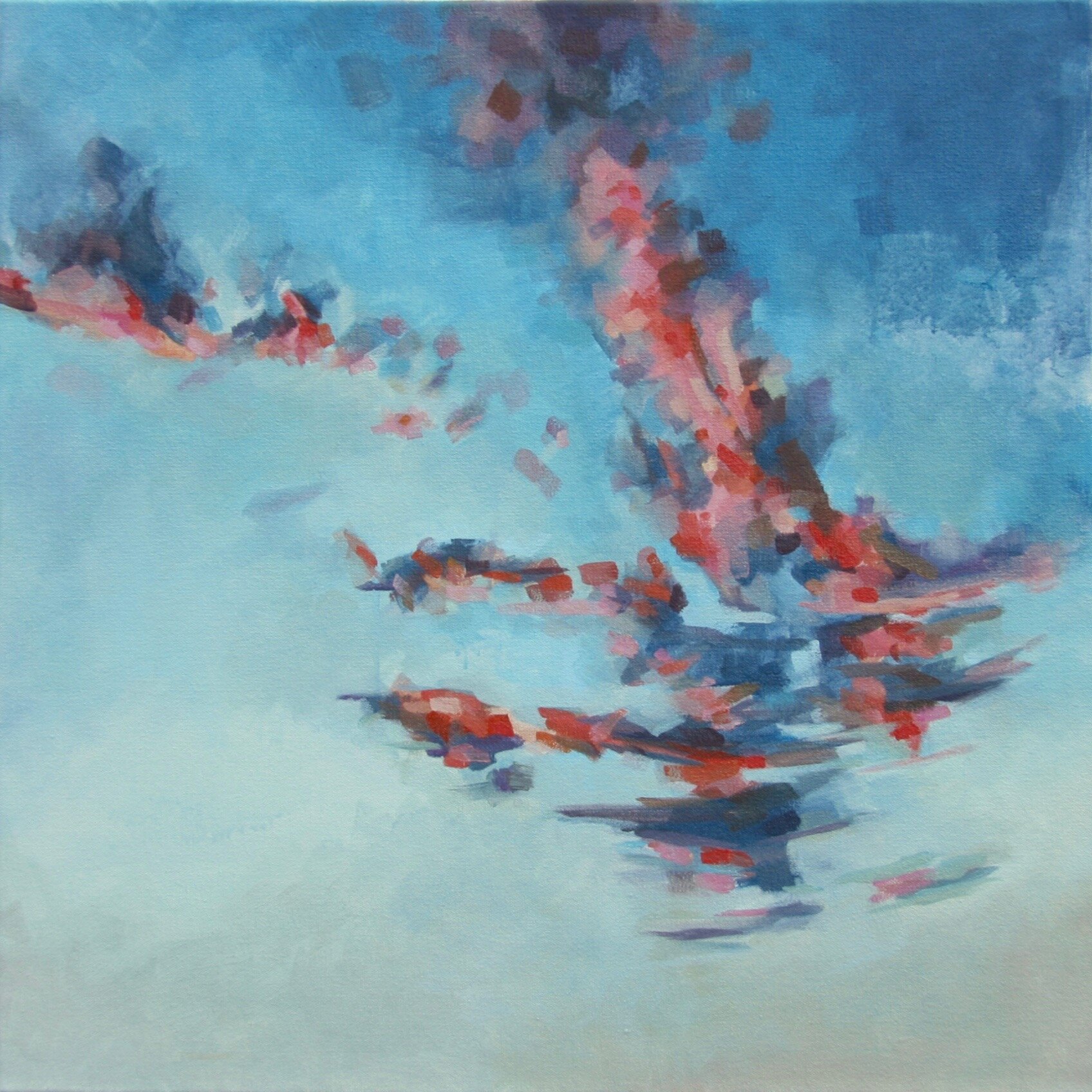 ‘Ascend’201524” x 24”water soluble oil on canvassold