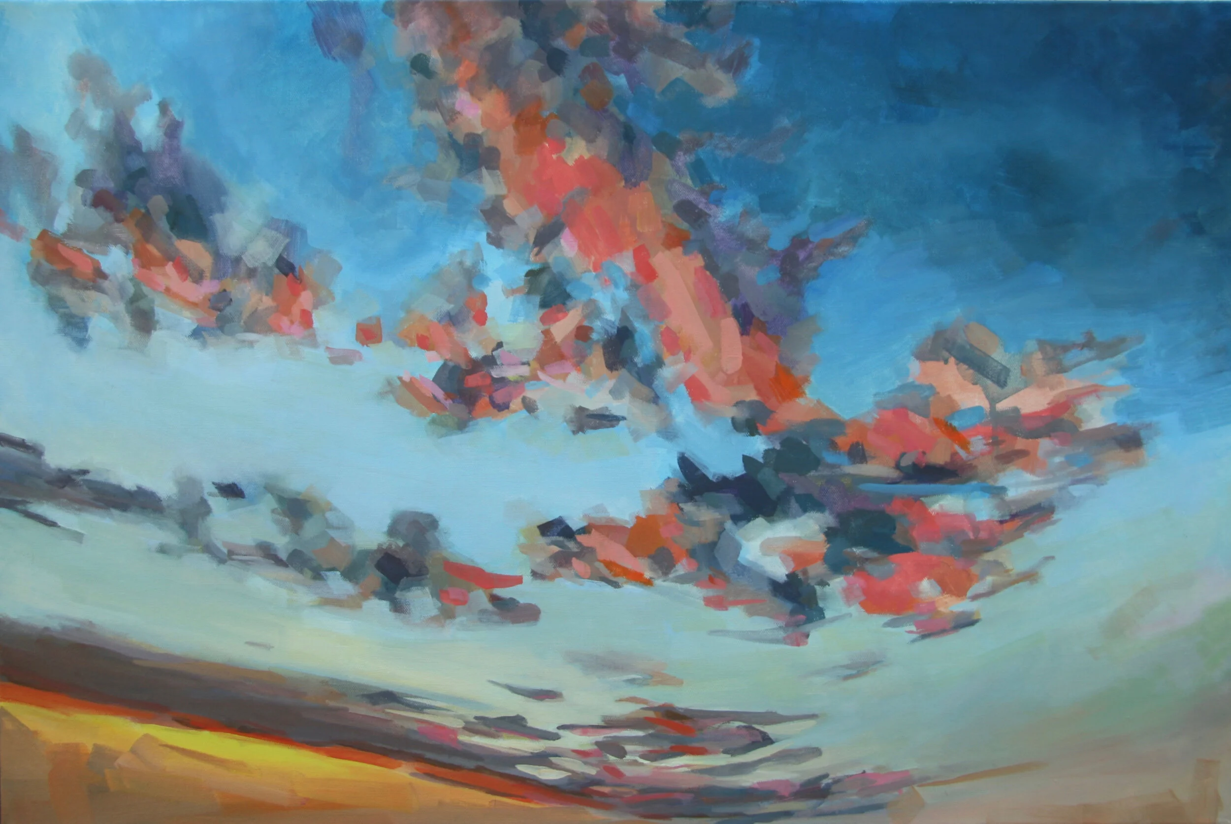 ‘Twilight’201530” x 20”water soluble oil on canvassold