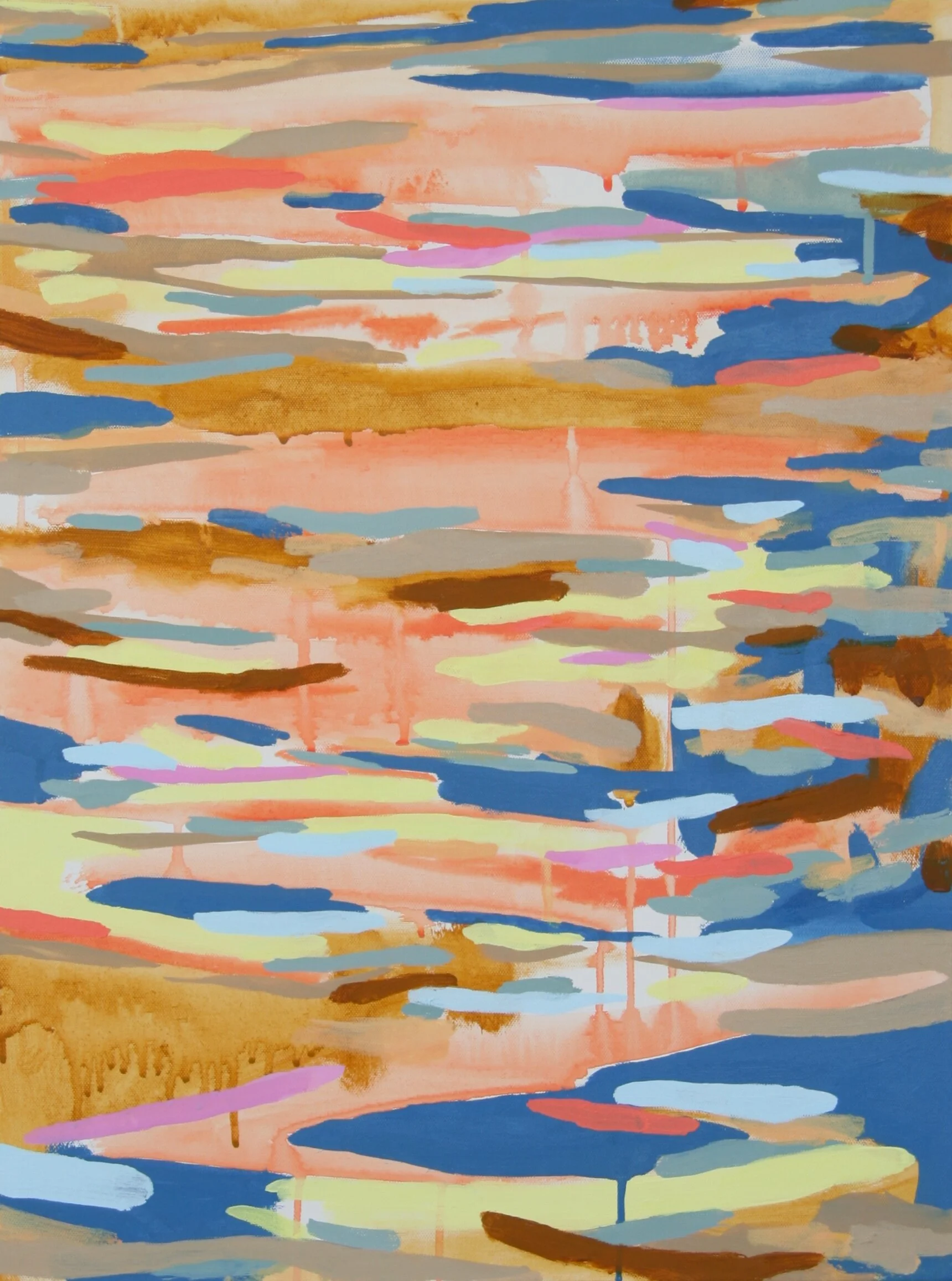 ‘Falling Water’201418” x 24”water soluble oil on canvassold
