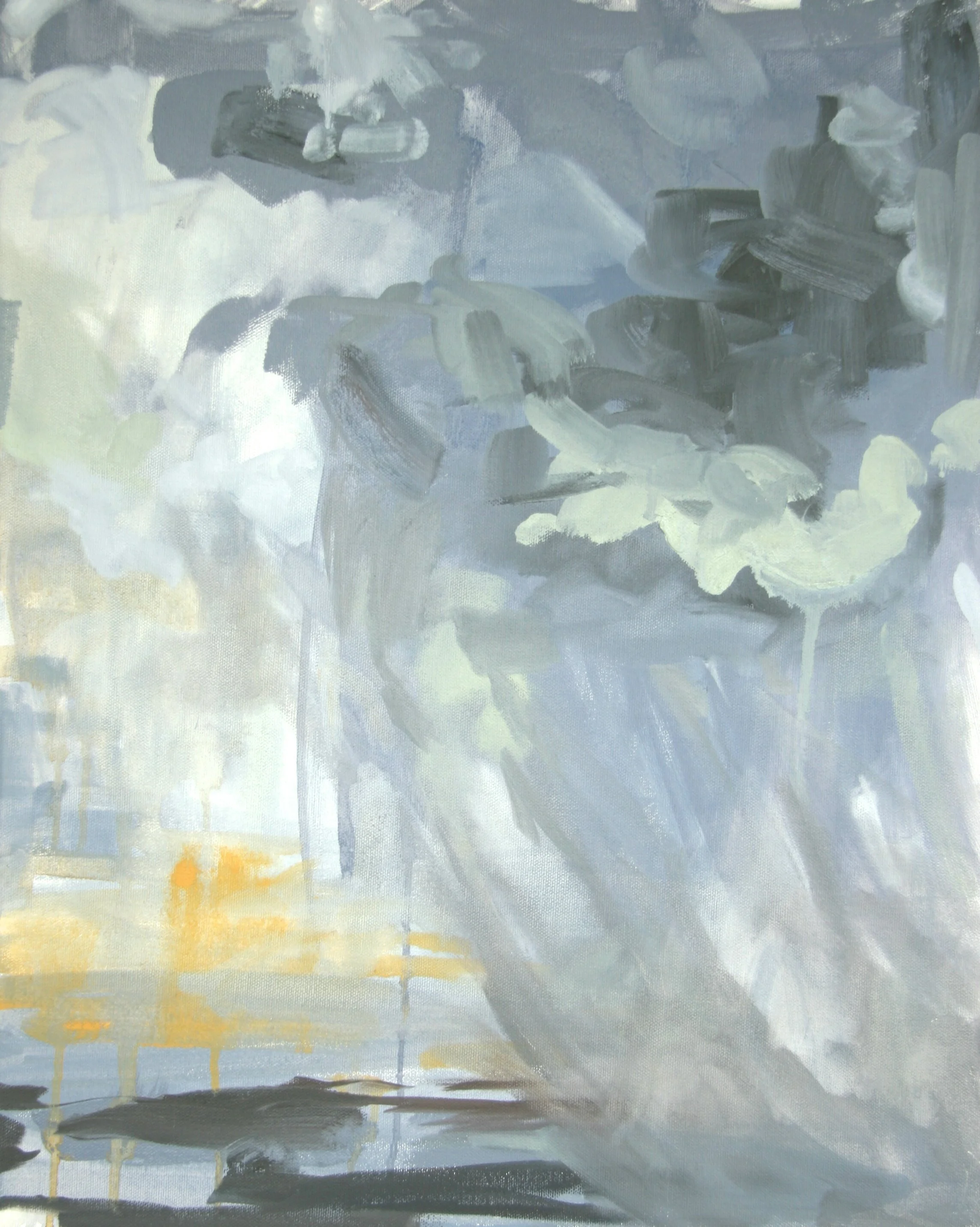 ‘Moving Through’ 2010 16” x 20” oil on canvas sold