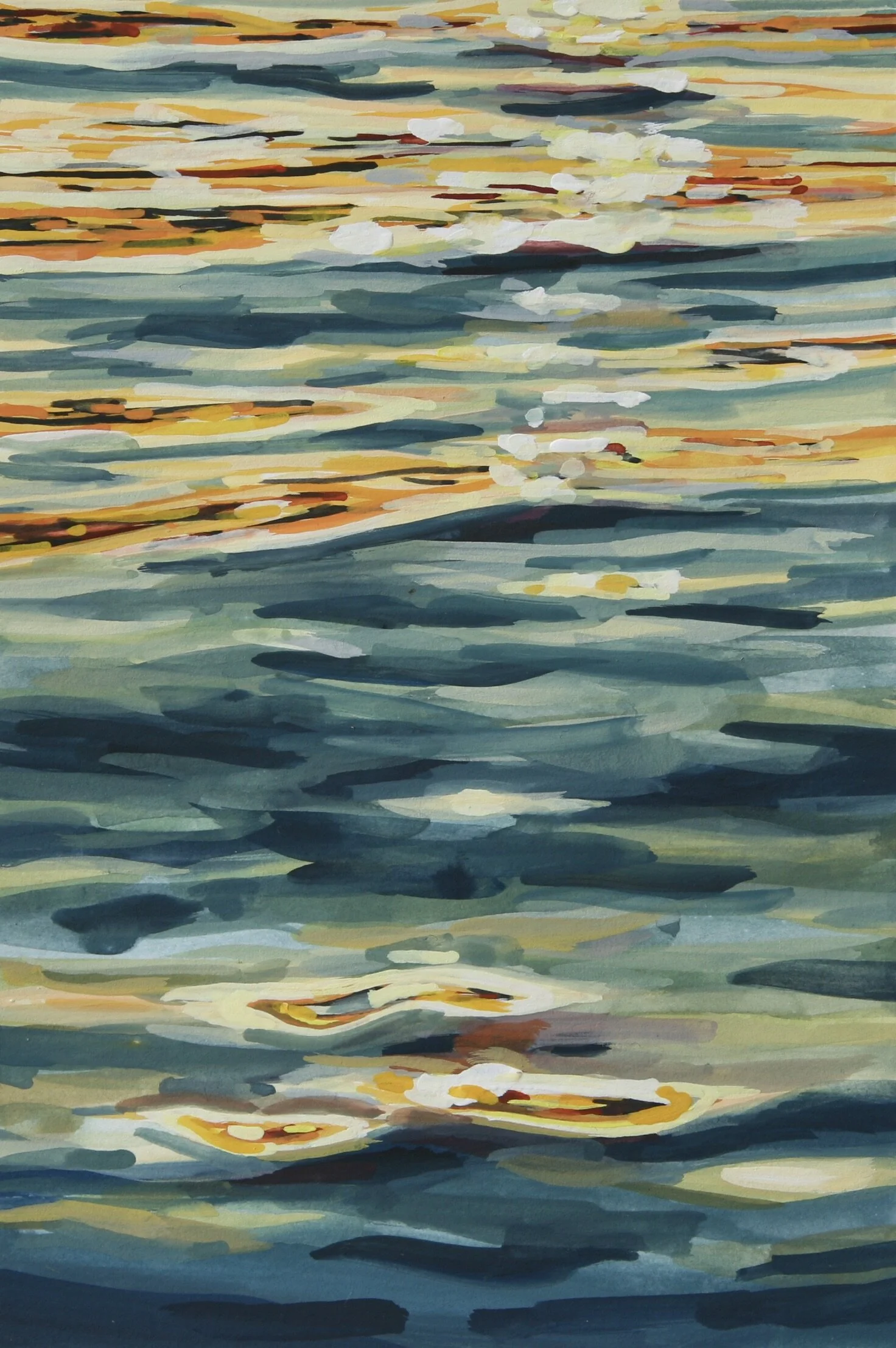 ‘Skim III’20204” x 6”gouache on papersold