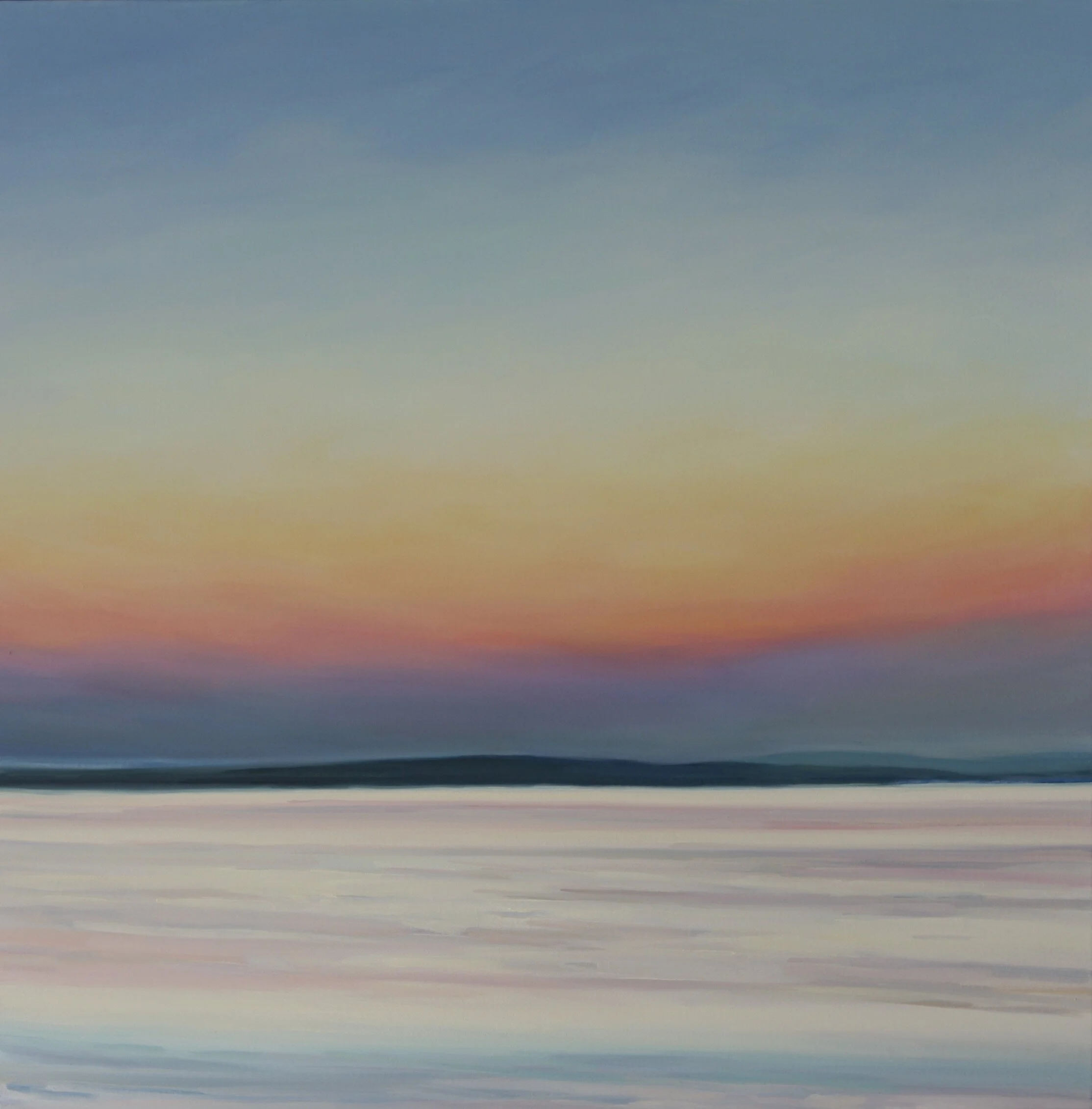 ‘Night Rise I’202036” x 36”water soluble oil on canvassold
