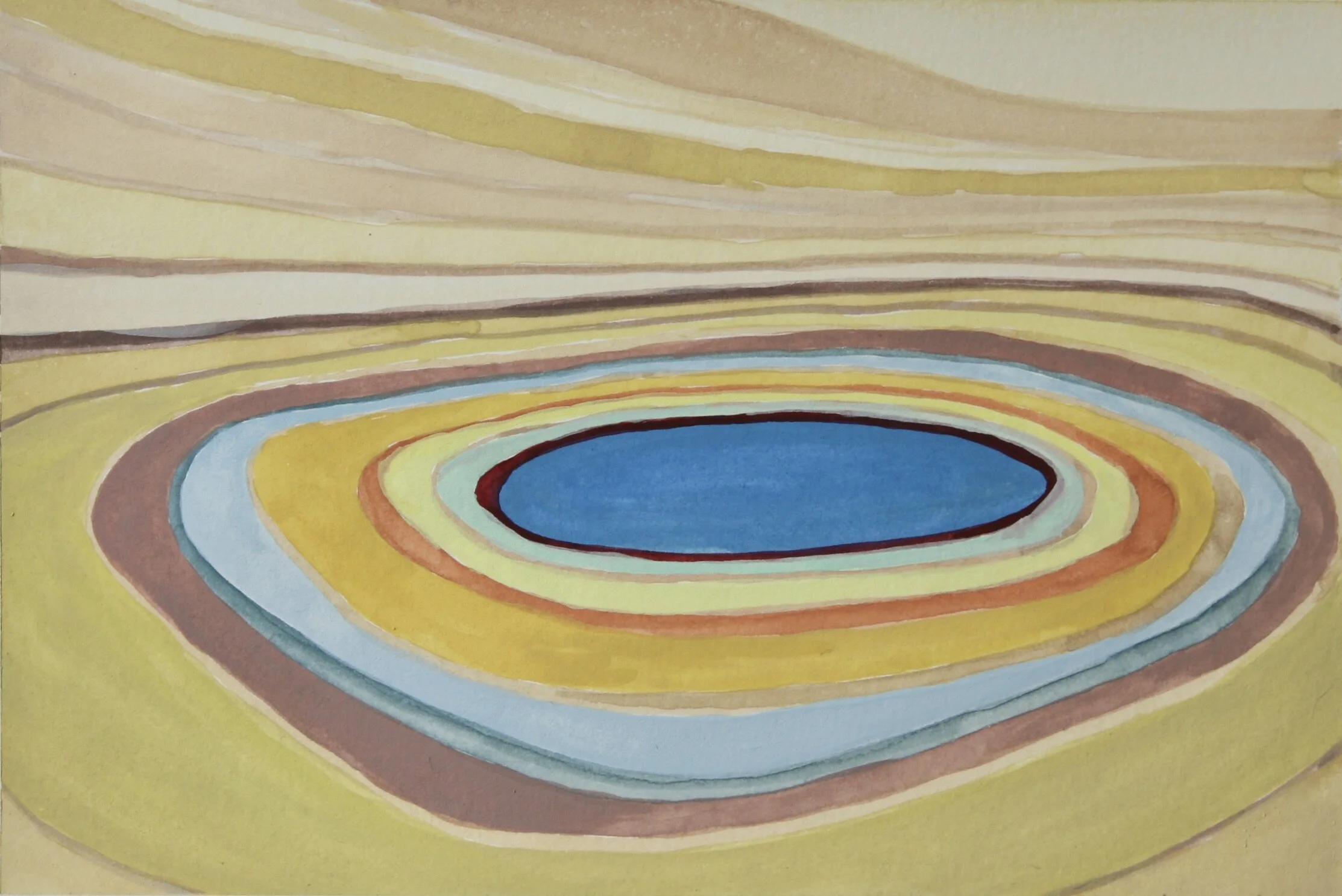 ‘Circulate’20206” x 4”gouache on paperavailable