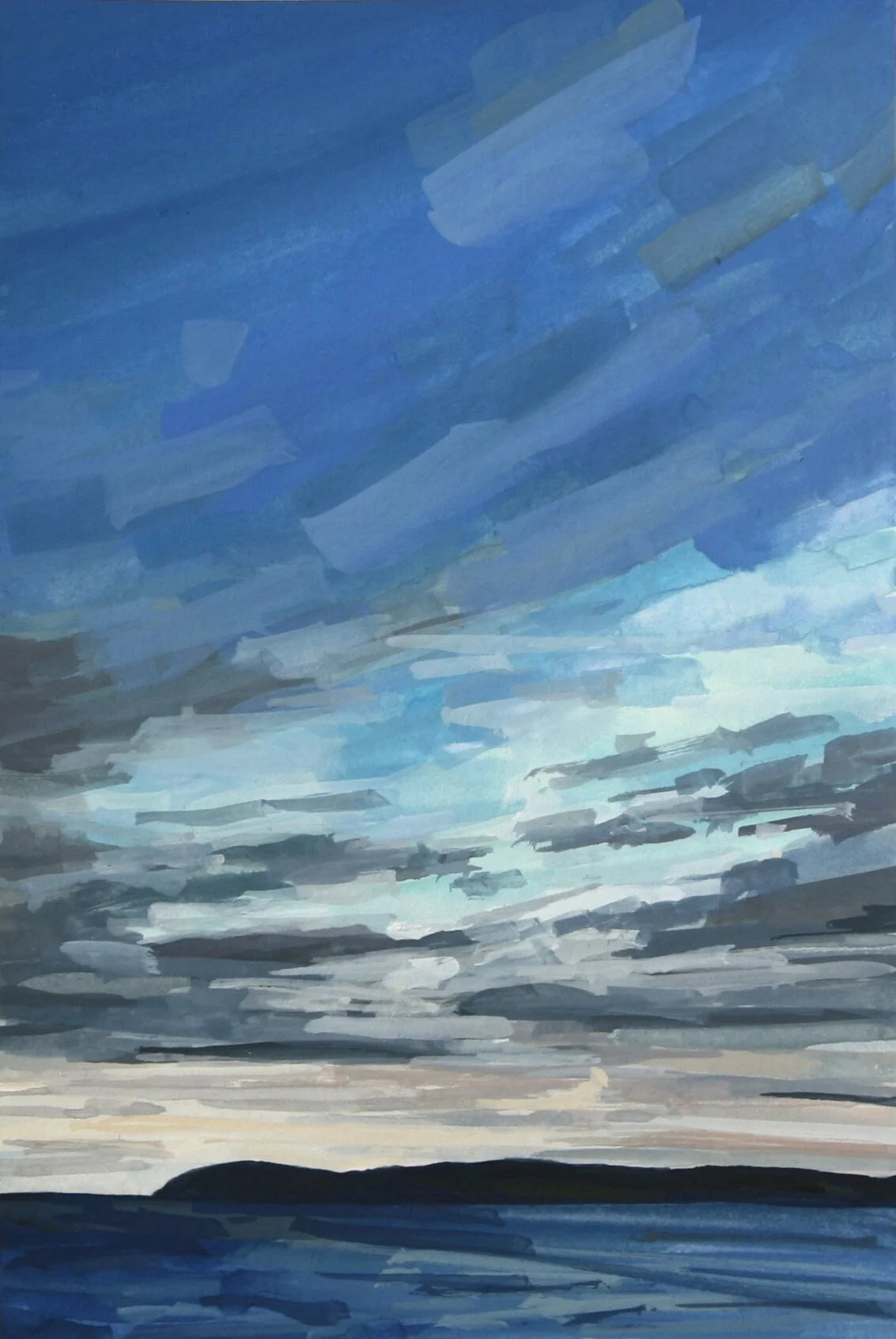‘Admiralty Inlet’20204” x 6”gouache on papersold
