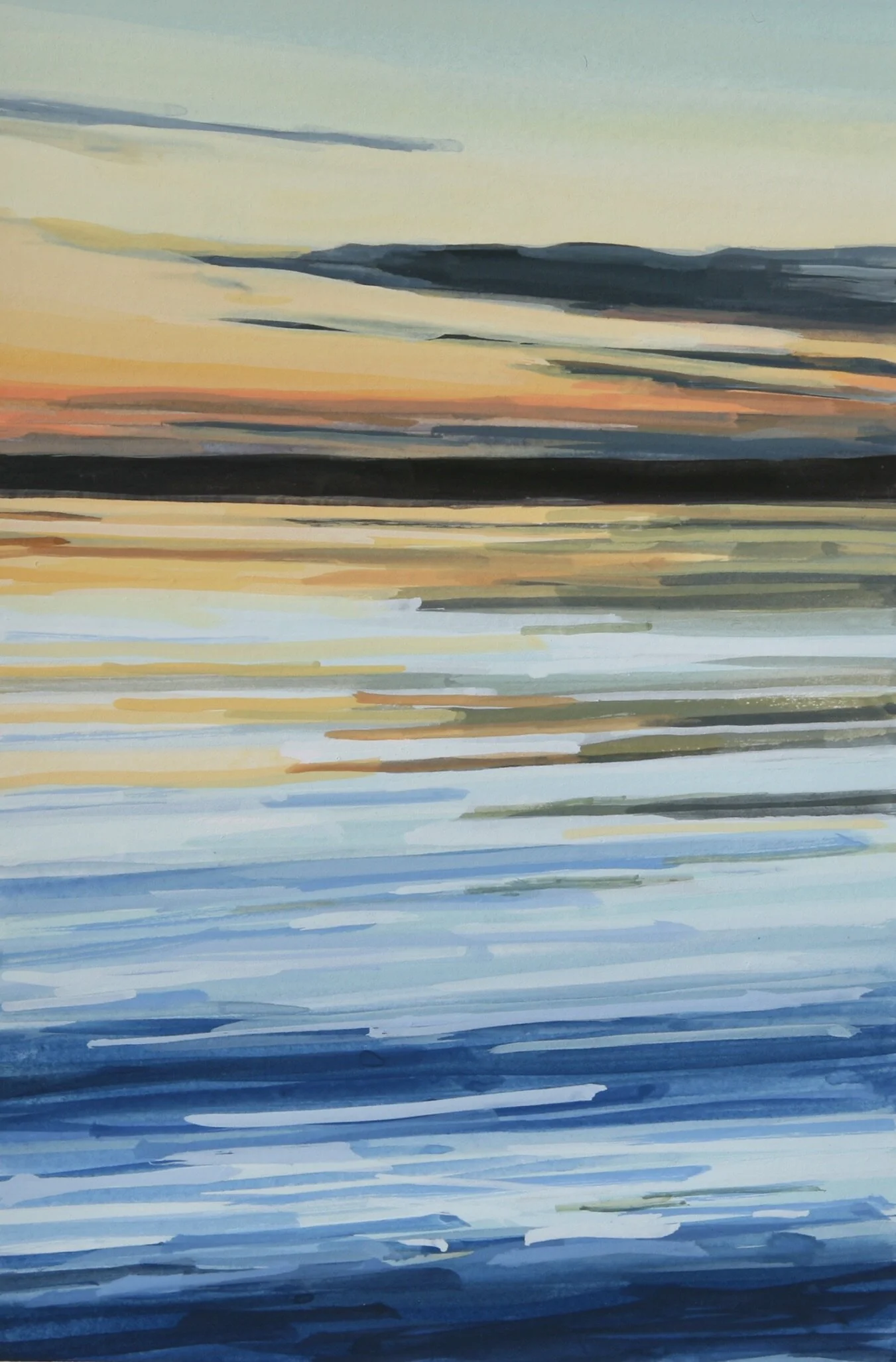 ‘Clear + Bright III’20204” x 6”gouache on papersold