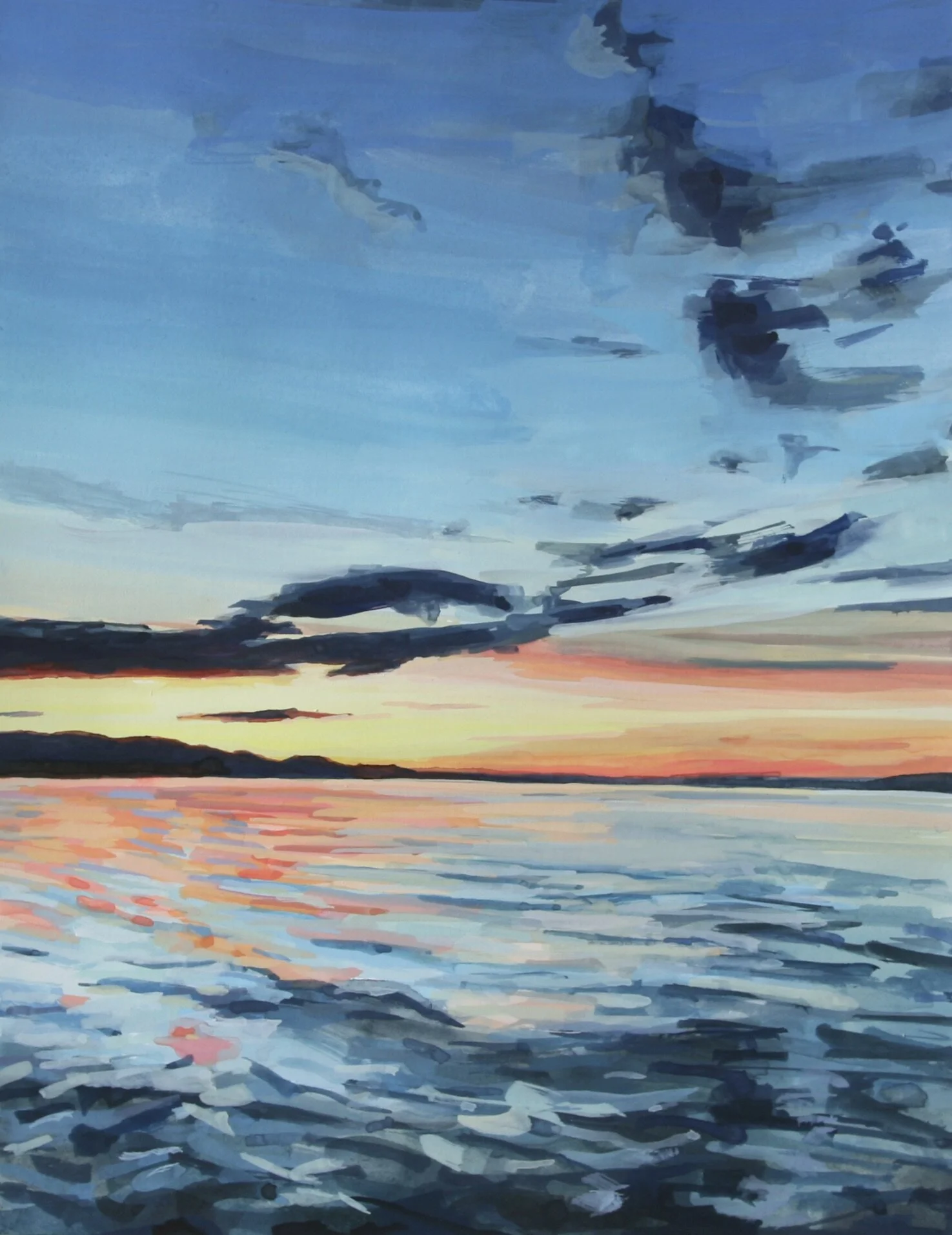 ‘Fleeting Light’20207” x 9”gouache on papersold
