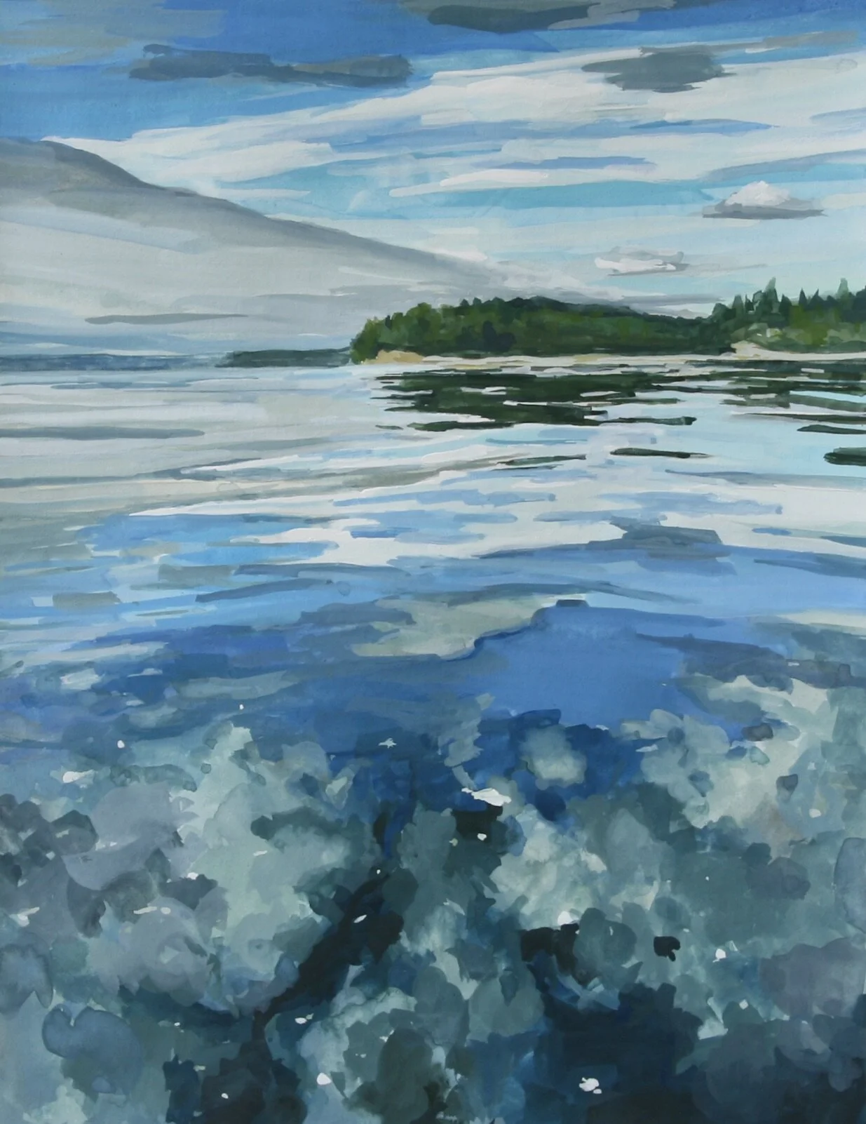 ‘Sound Reflection’20207” x 9”gouache on papersold