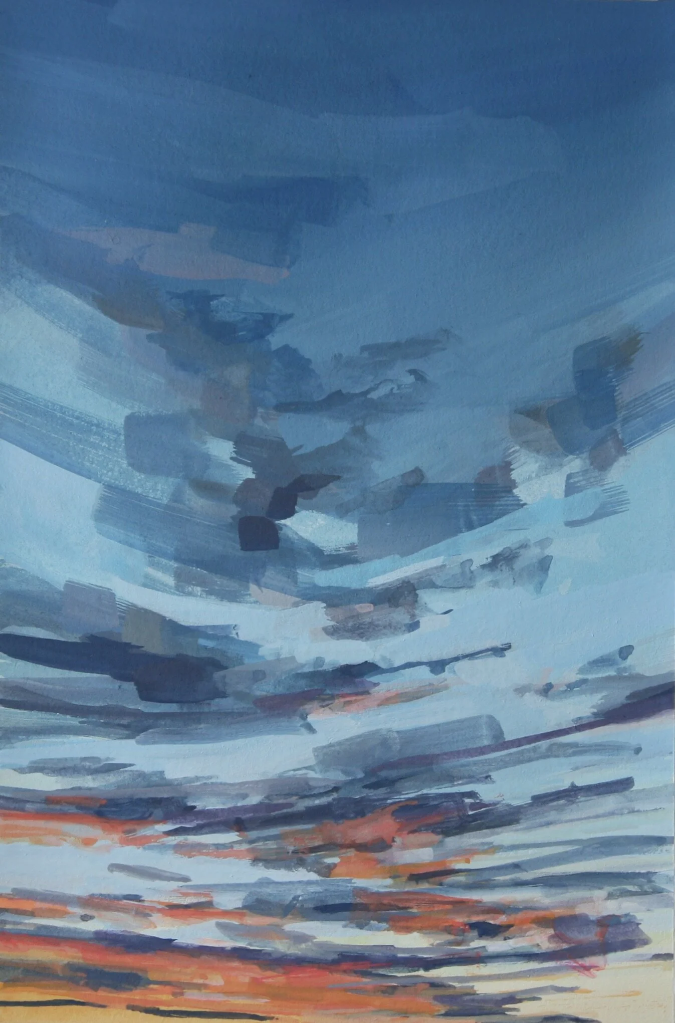 ‘Late Light II’20204” x 6”gouache on papersold