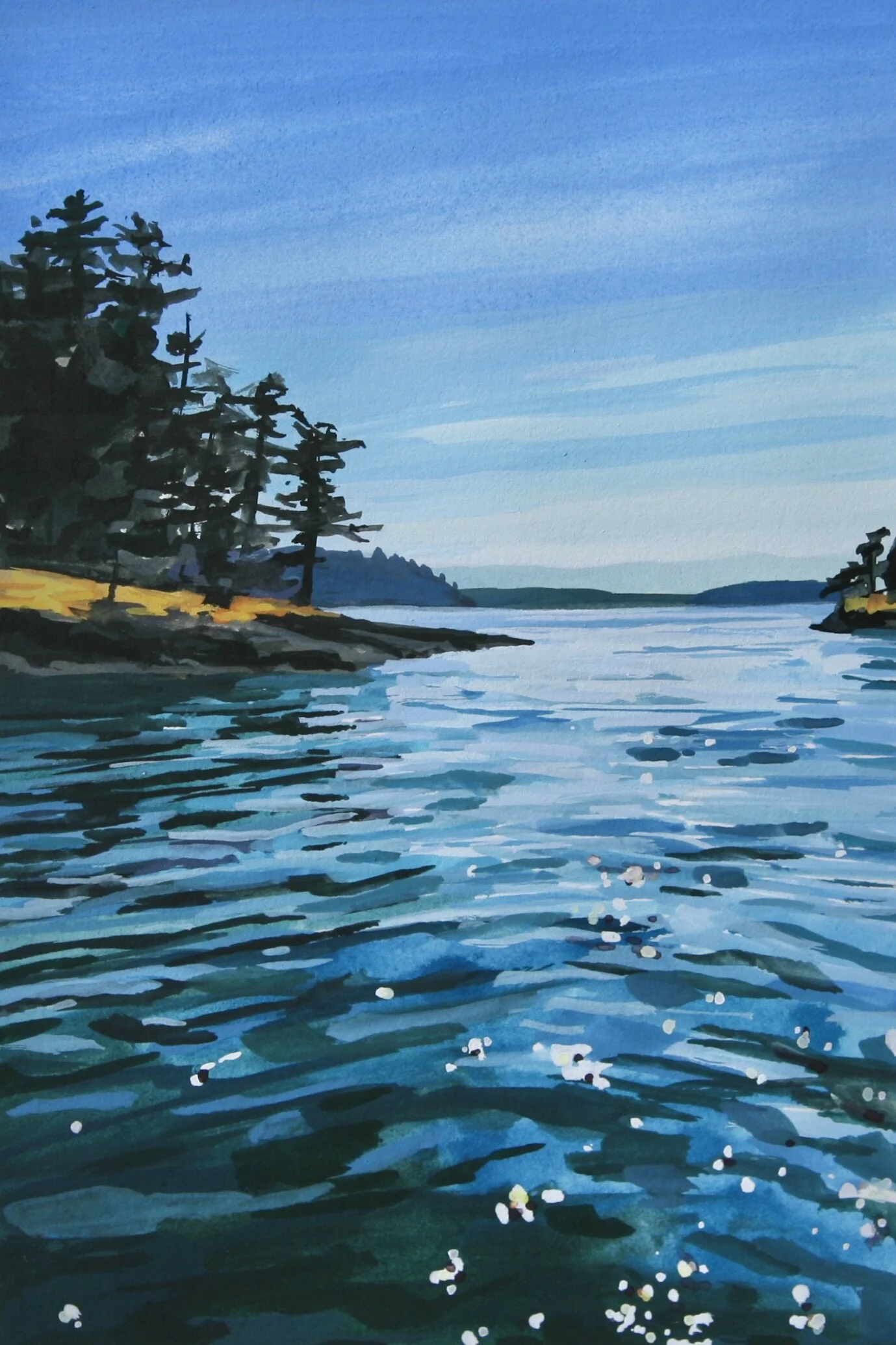 ‘Johns Pass’20204” x 6”gouache on papersold