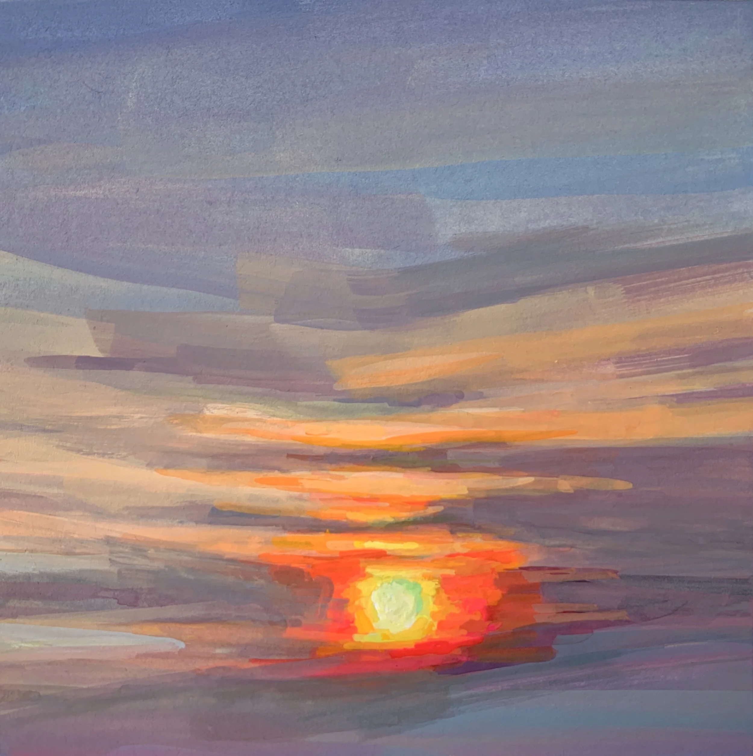 ‘Smoke Flare’20204” x 4”gouache on papersold