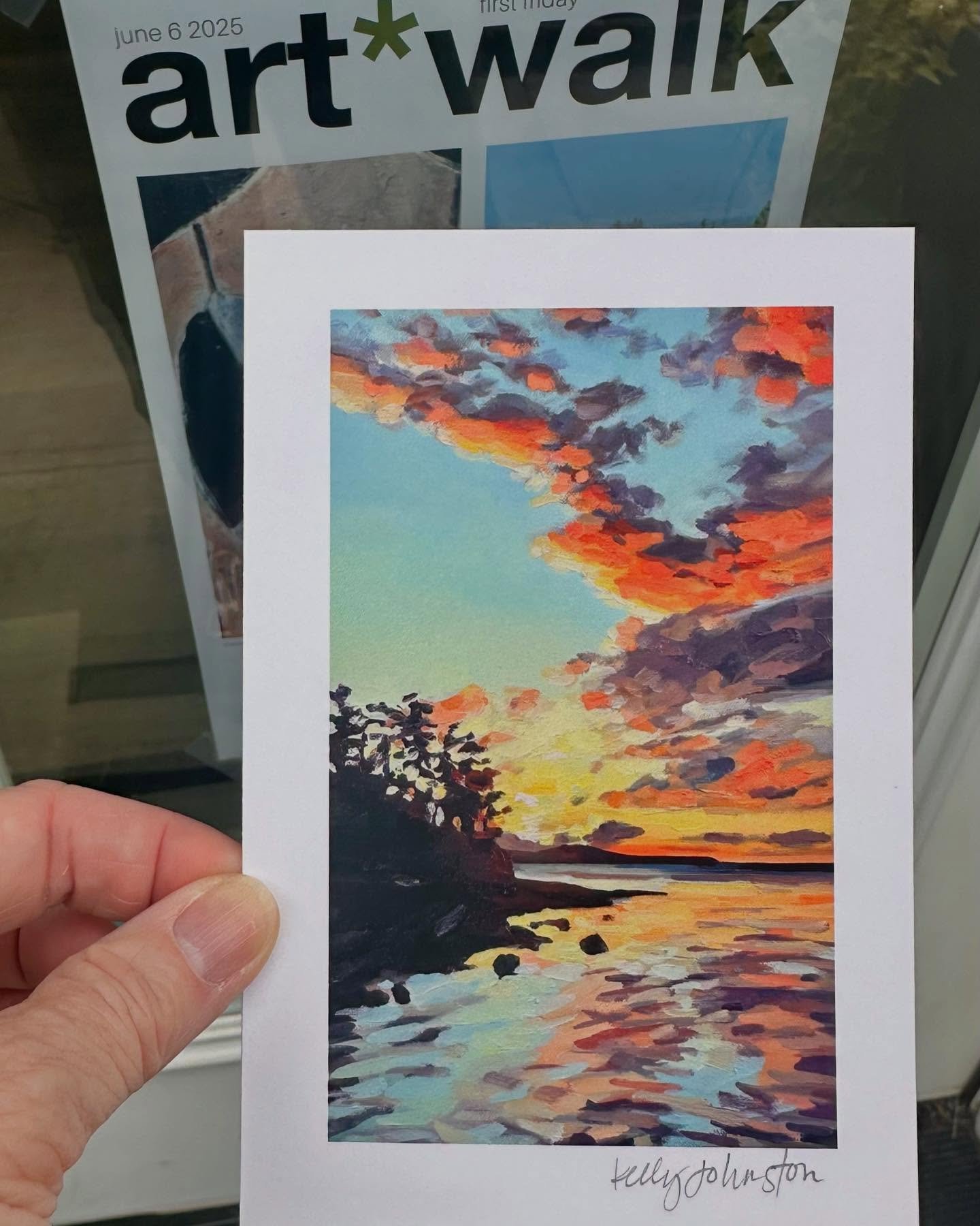 Hey Bainbridge Island Art Fans! Come on down!

Don't miss First Friday Art Walk this Friday, June 6! Play Plinko for a chance to win a free mini gicl&eacute;e print, discounts and more. Open until 8!