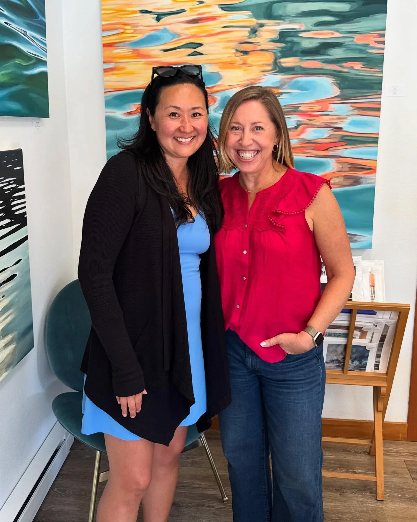 I love seeing familiar faces in my Gallery and meeting new friends too! Stop by and say hi today - it&rsquo;s Art Walk tonight and I&rsquo;ll be open till 8. (And Plinko is back - so come play and win a mini limited edition gicl&eacute;e art print, s