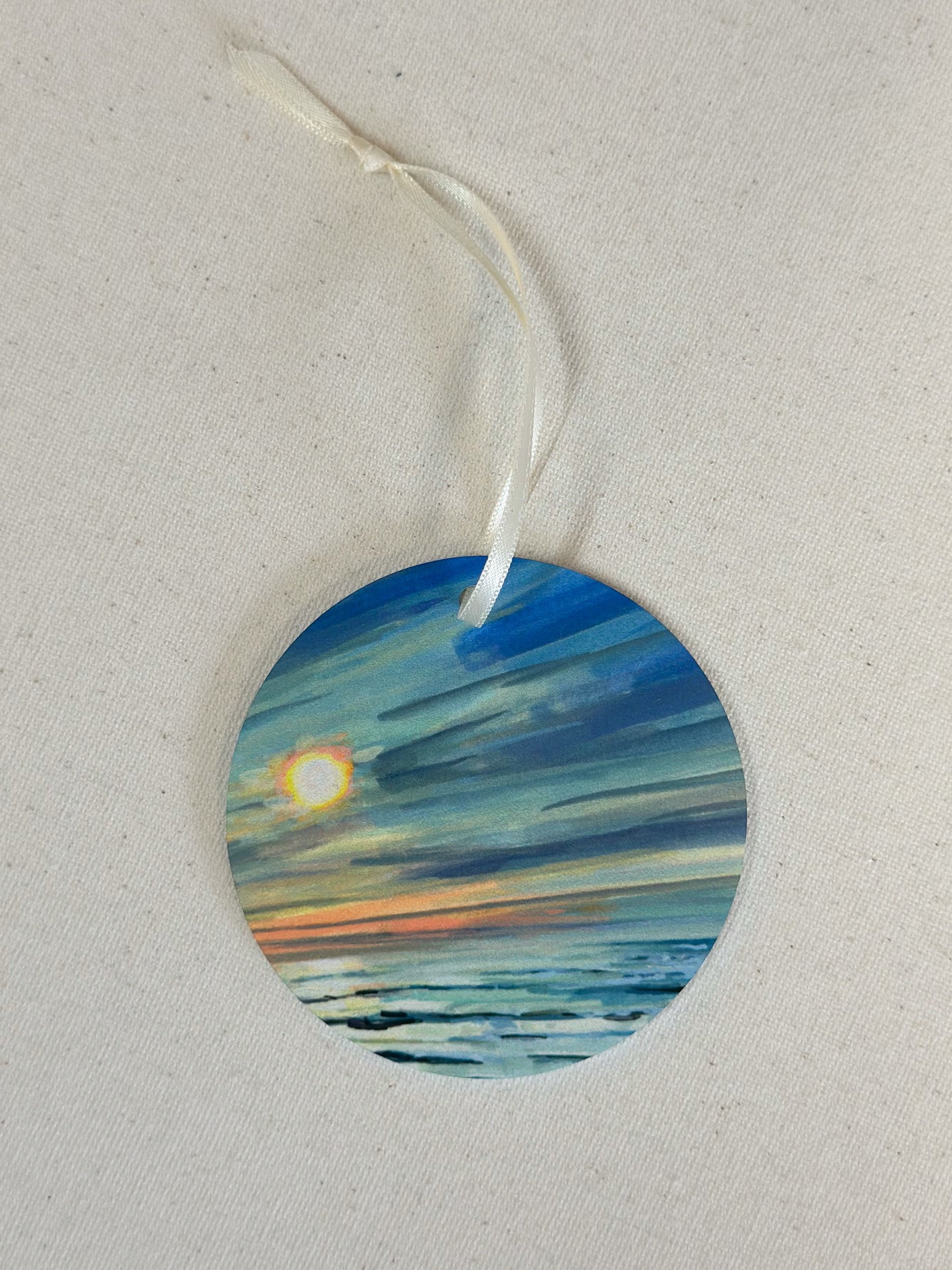 Celadon Sunset Ornament