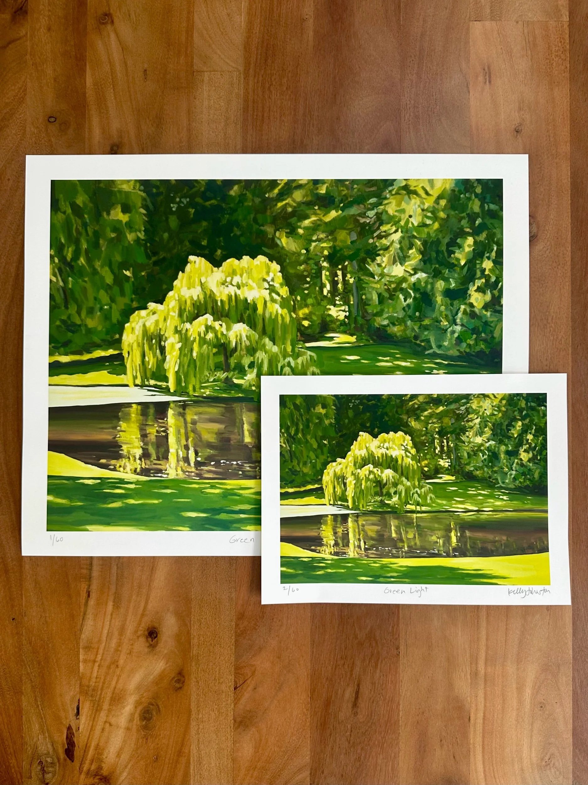 Limited Edition Giclée Print - Green Light - Multiple Sizes