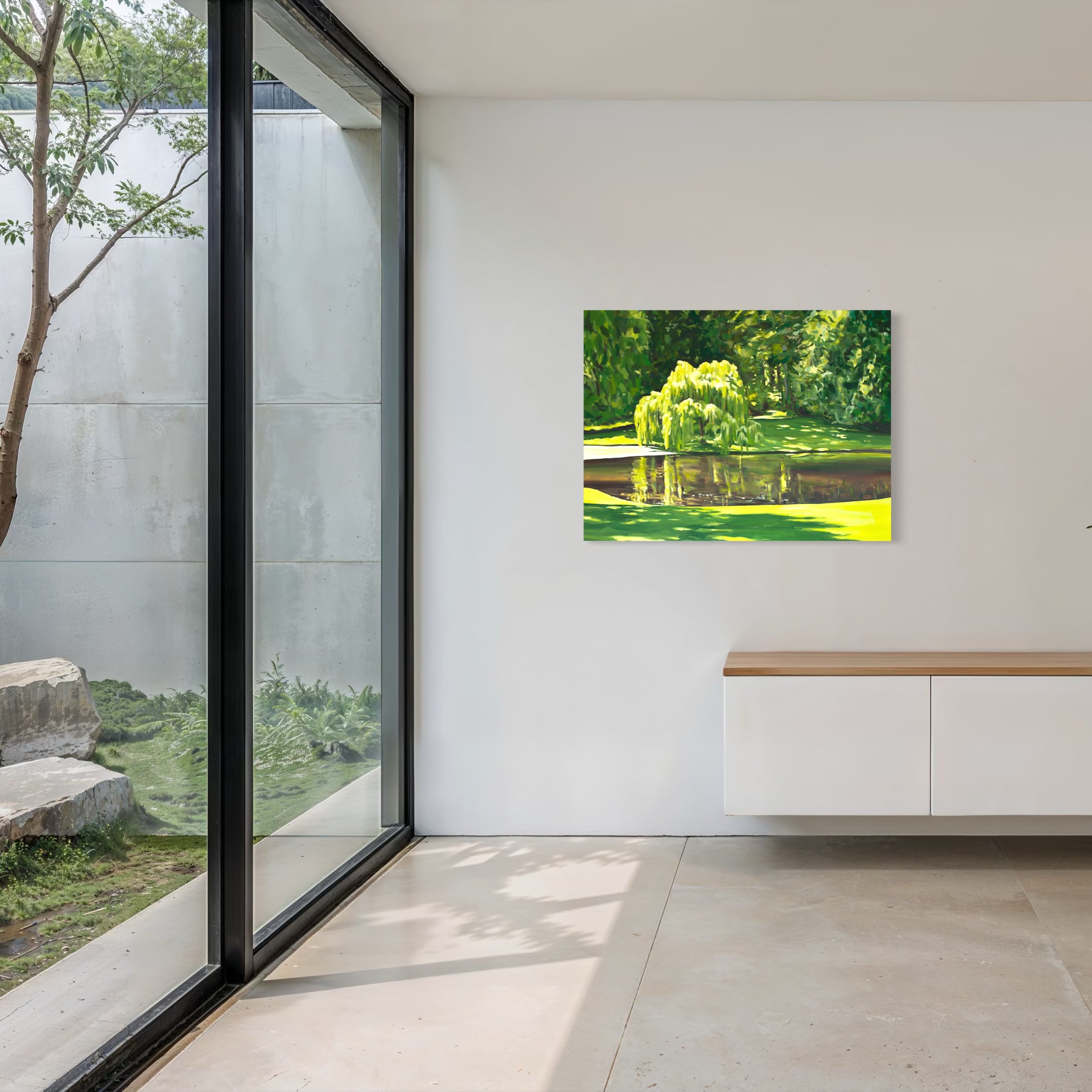 Green Light 40" x 30"