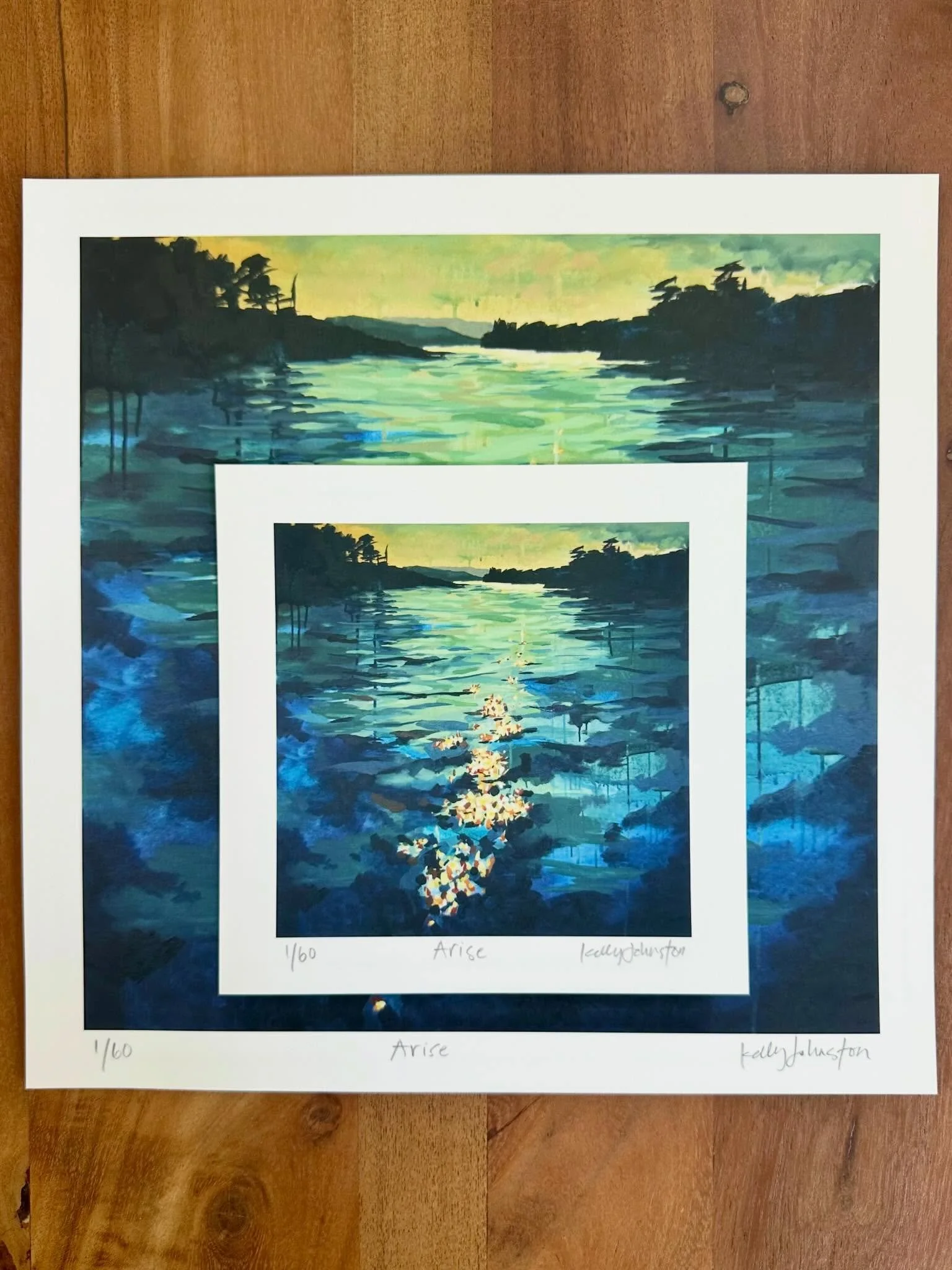Exciting news - 'Arise' is joining my signature collection of limited edition gicl&eacute;e prints, available in two sizes: 7&rdquo; x 7&rdquo; and 12&rdquo; x 12&rdquo;. Familiar with it from Minted? You can now find it in my online shop and brick a