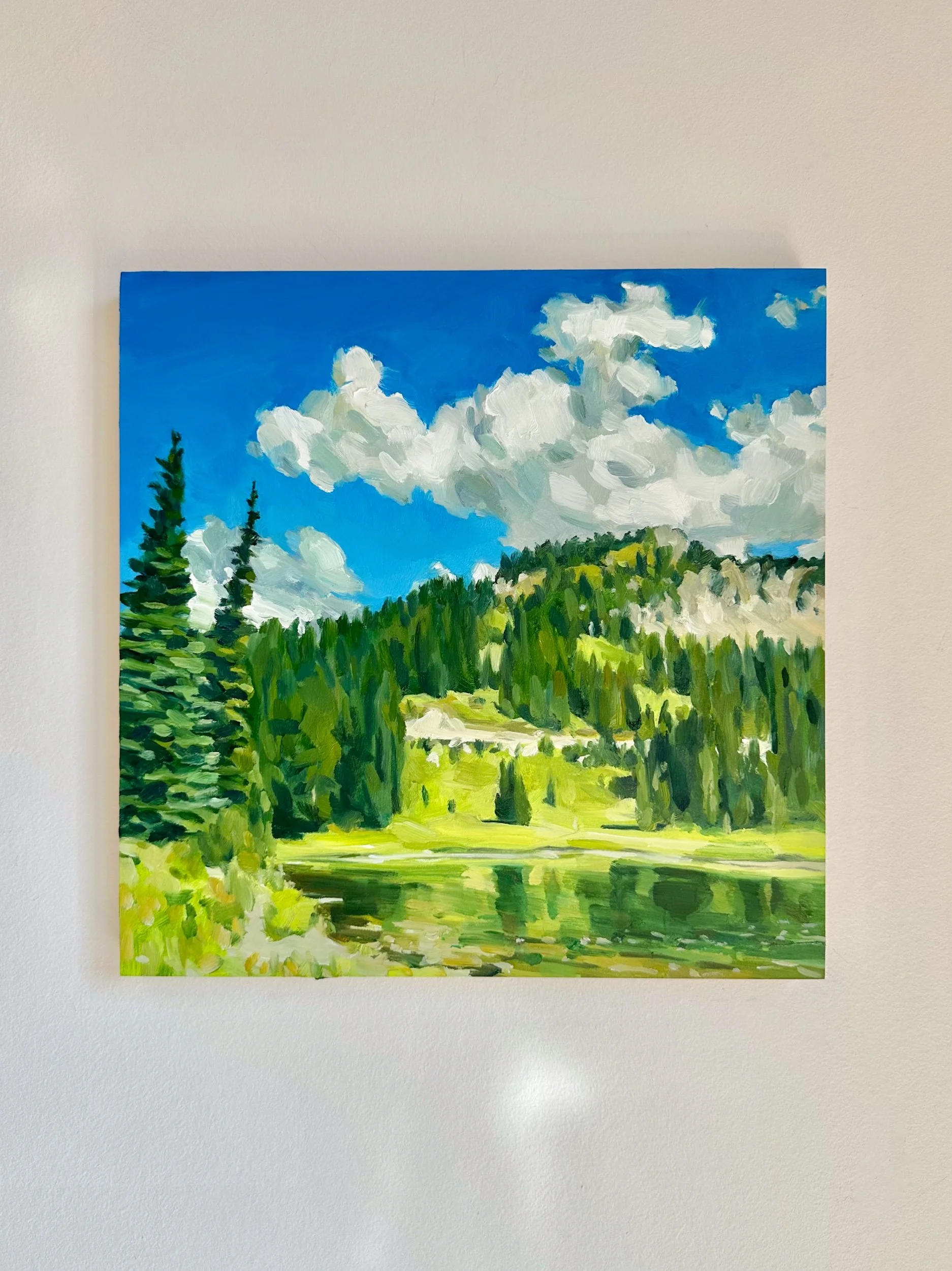 Tipsoo Lake 12" x 12"