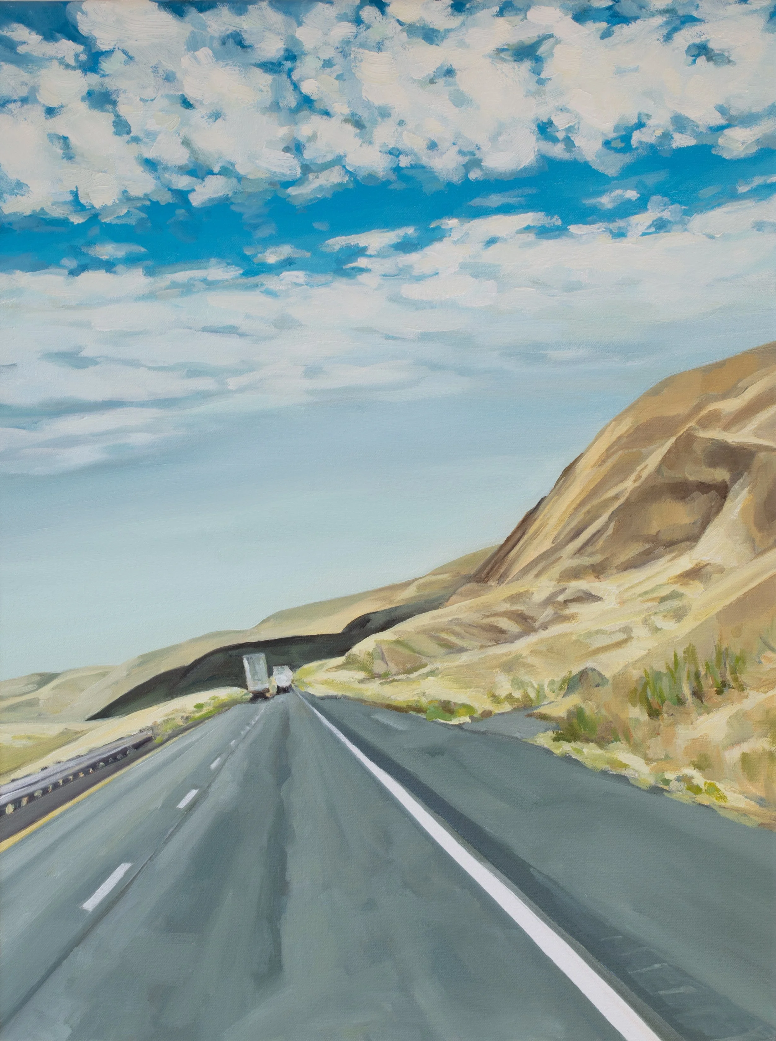 On the Road 18" x 24"