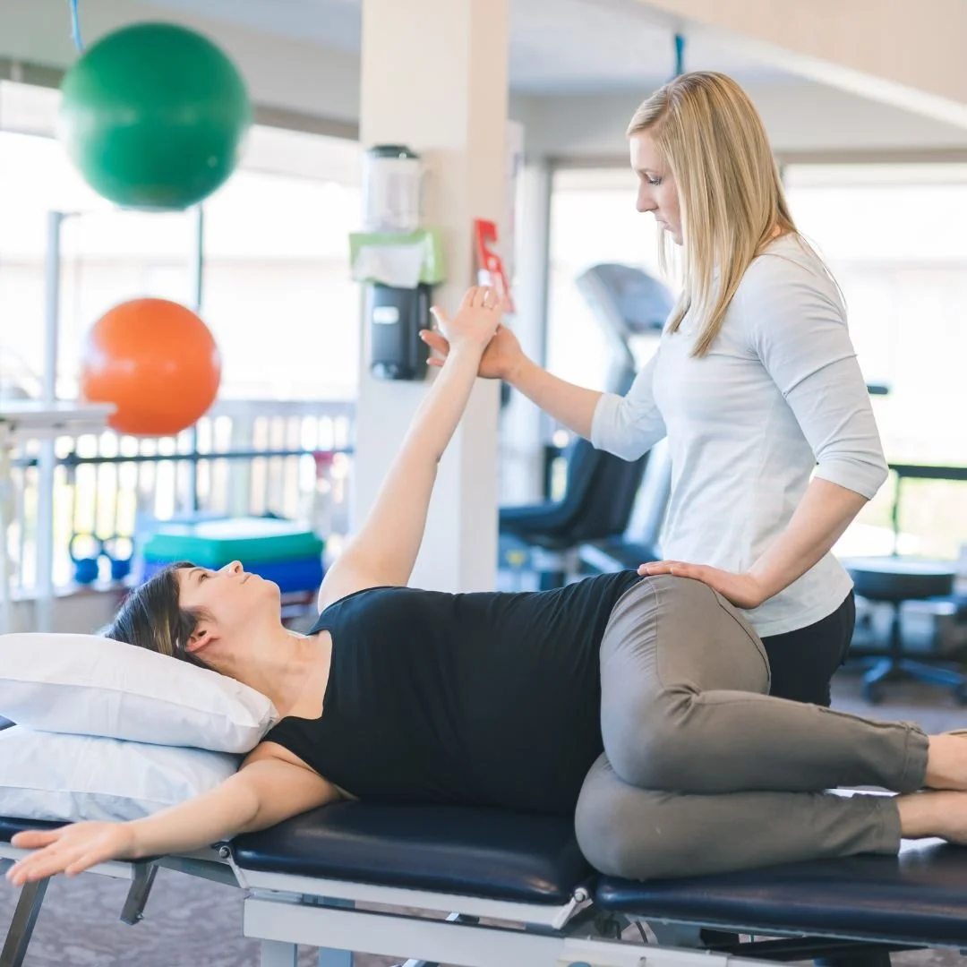 assisted chest stretch