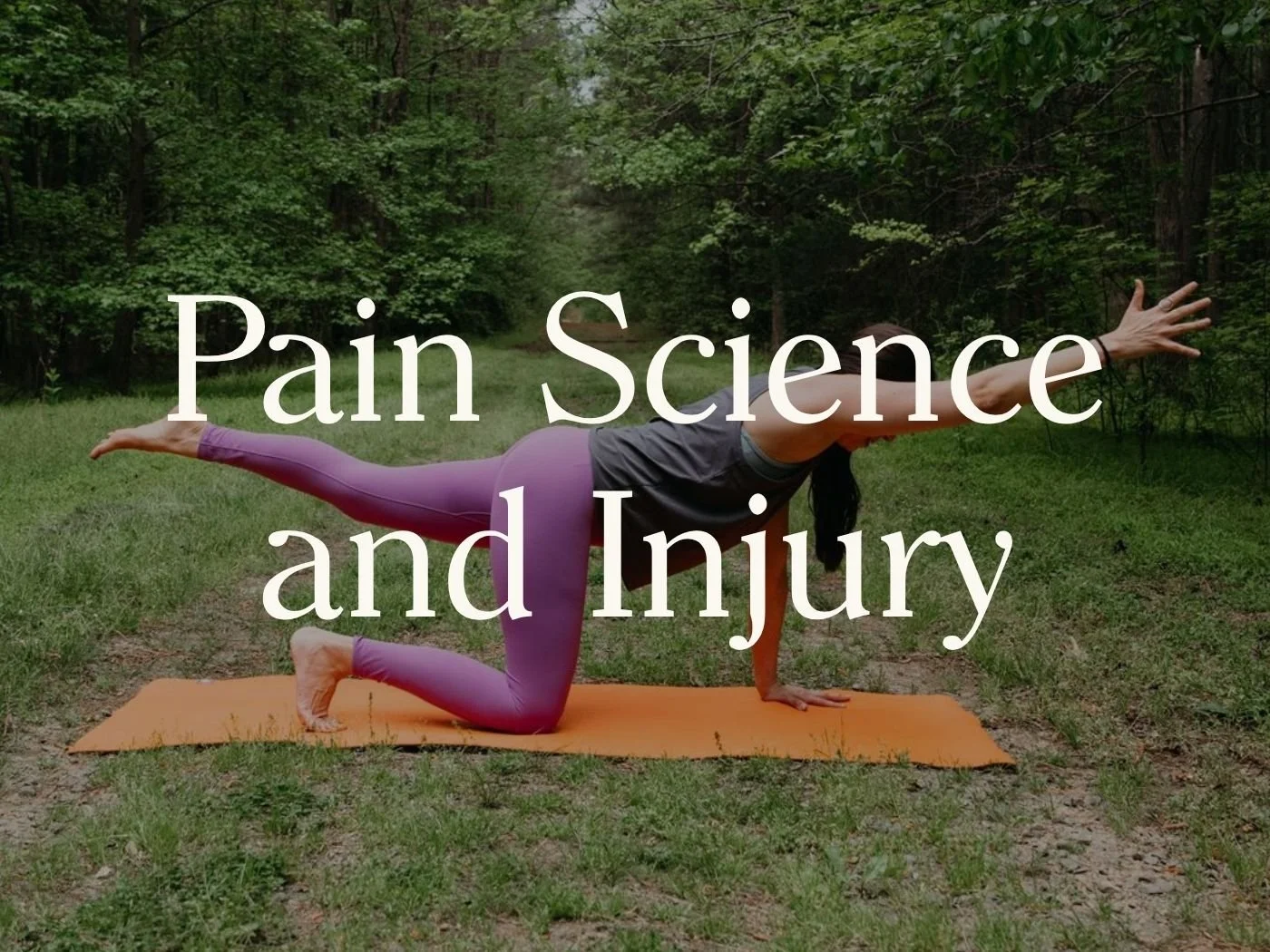 Evidence-based discussion of pain science, injury, recovery, and resilience in yoga practice