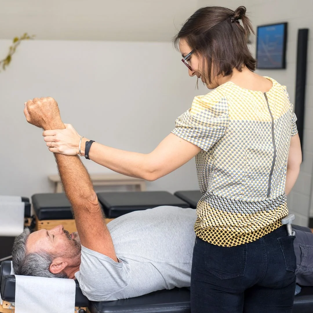 assisted shoulder stretch