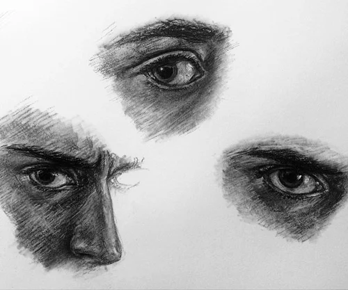 Mine Eyes, eye studies